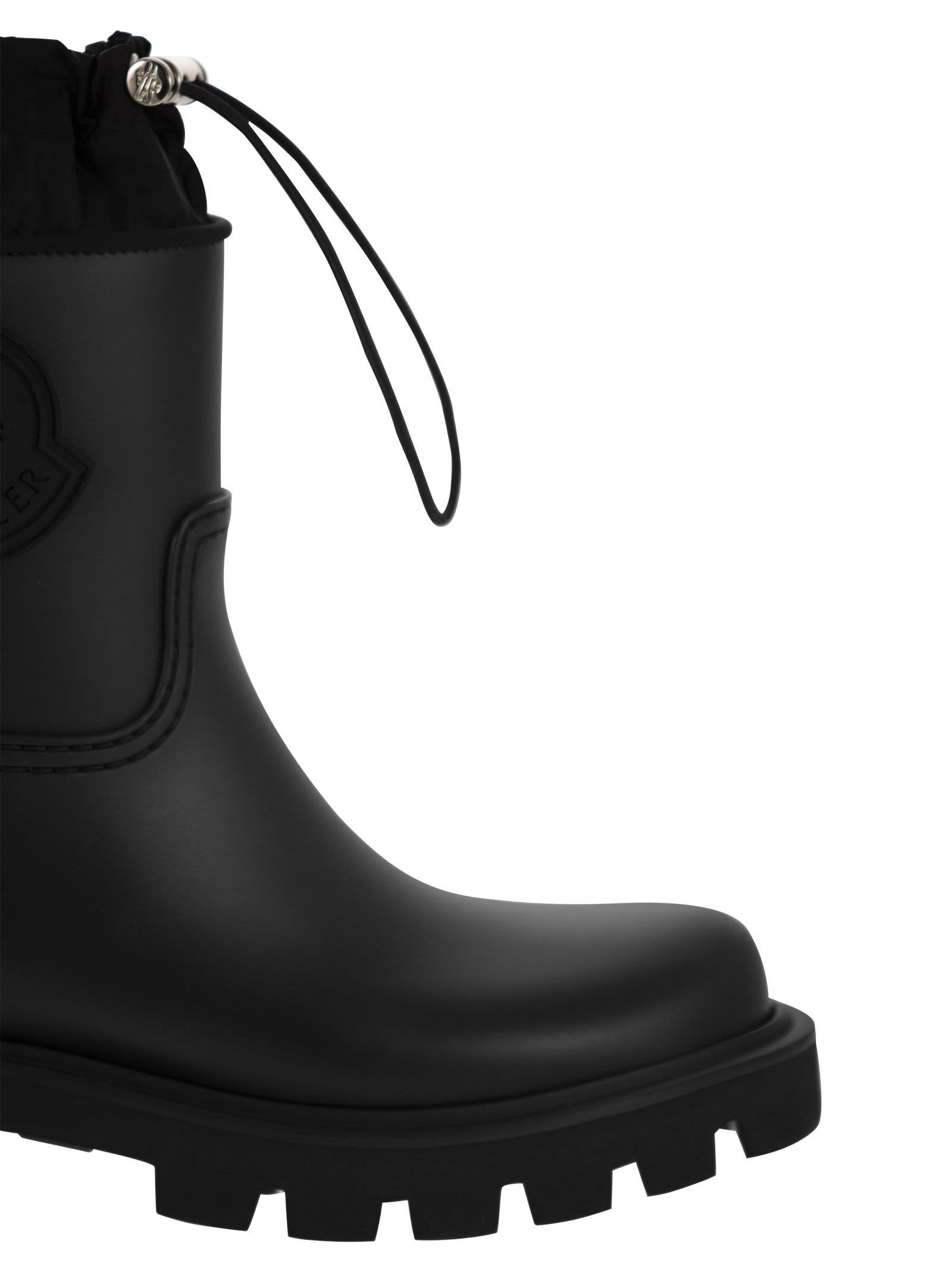 Moncler Kickstream Rain Boots in Black for Men | Lyst