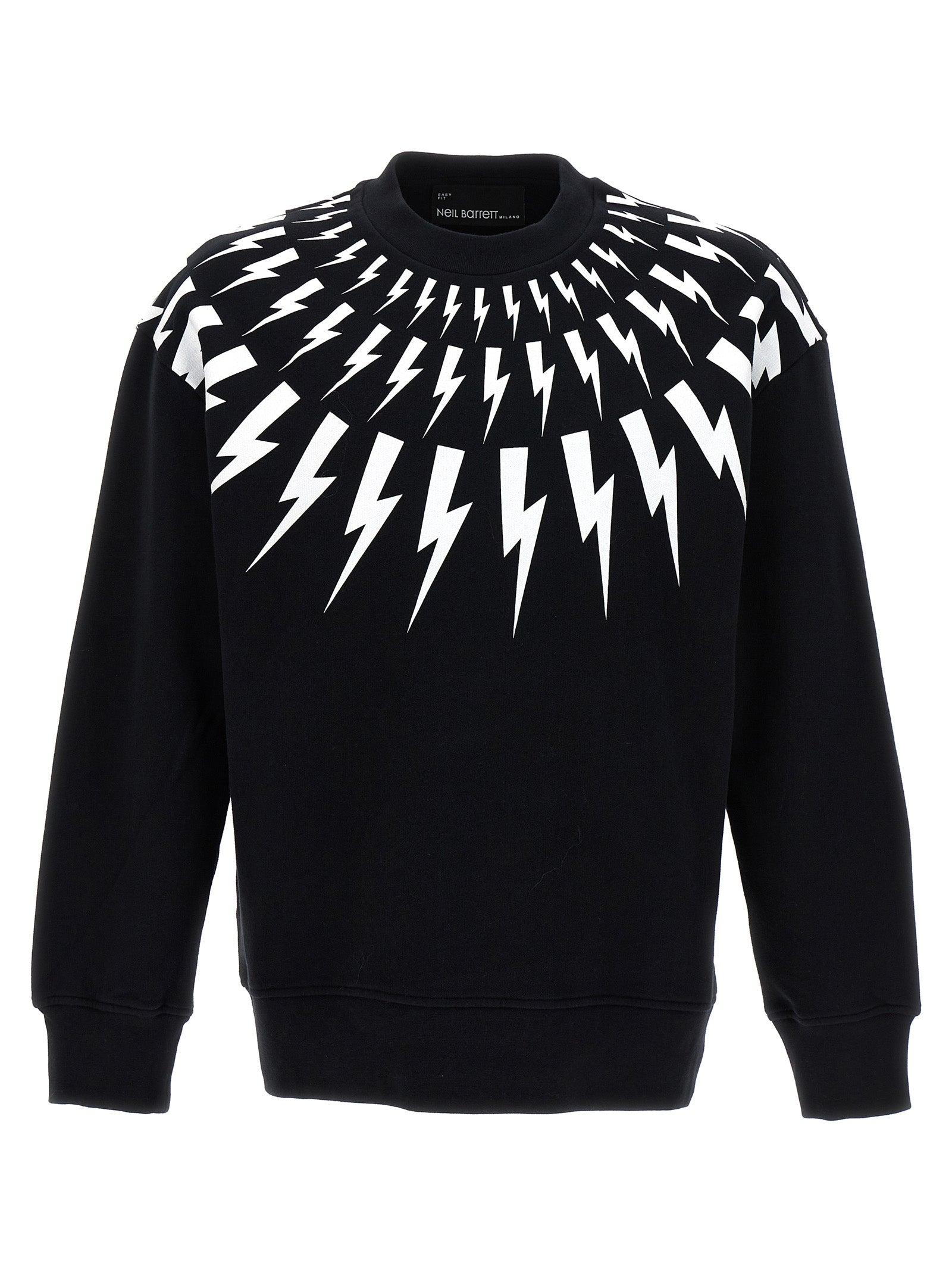 Neil barrett lightning bolt sweater discount