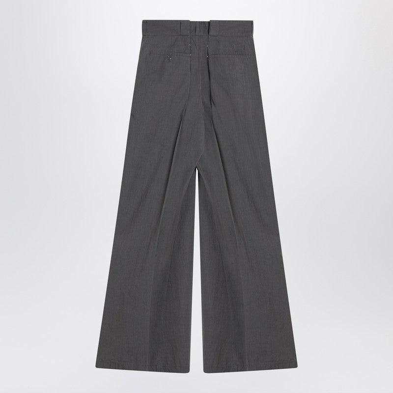 パンツ Maison Margiela Cream mohair blend pant Maison Margiela Polyester Pants S67KA0046.S54042-114 BEIGE