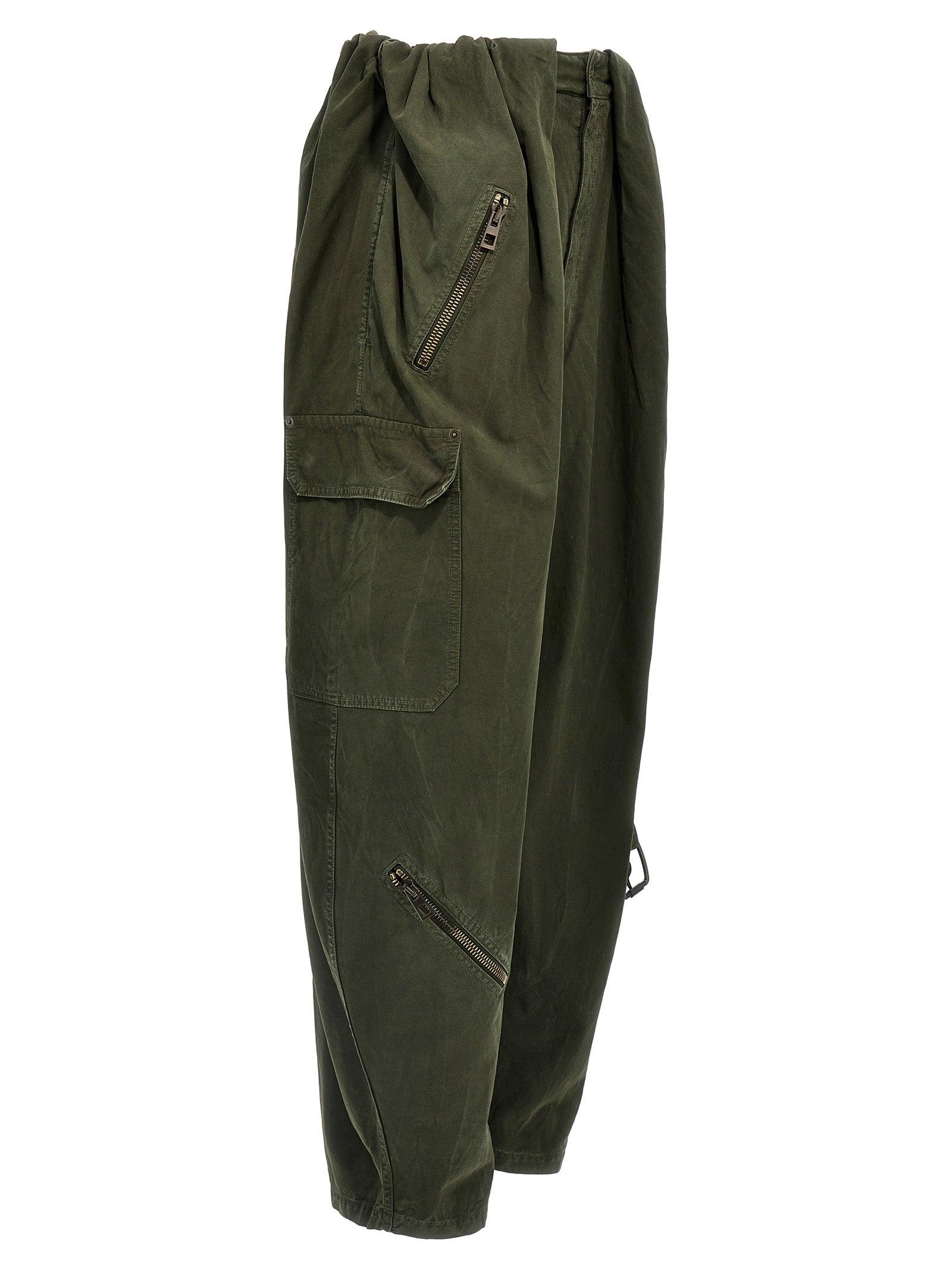 Loewe 'Balloon Cargo' Pants in Green | Lyst