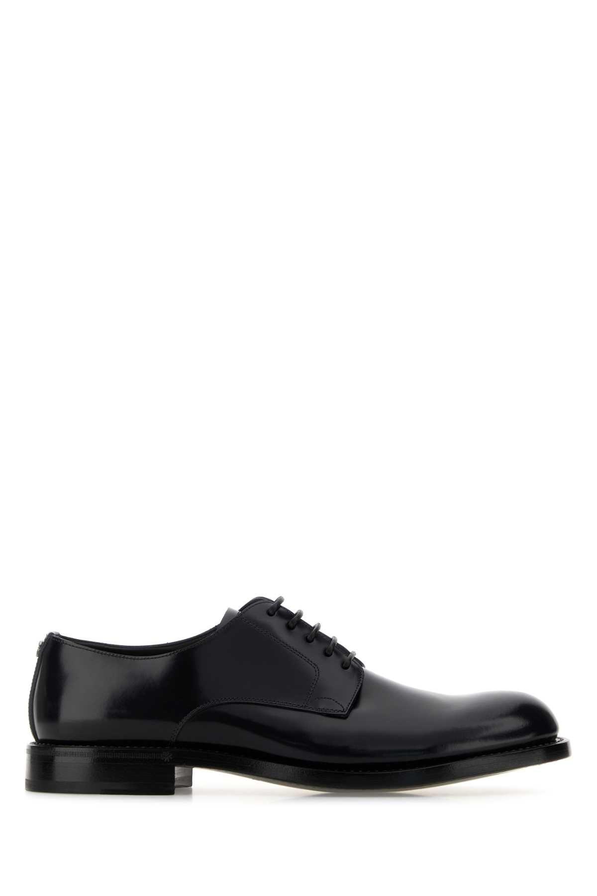 Dolce & Gabbana Elegant Bordeaux Wingtip Derby Dress Shoes display picture 2