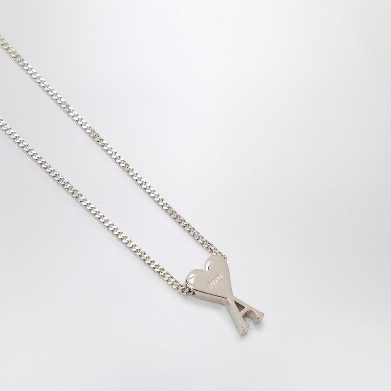 【関税&送料込】Ami Paris Ami De Coeur Palladium Necklace Ami Paris Ami De Coeur palladium necklace | TheDoubleF