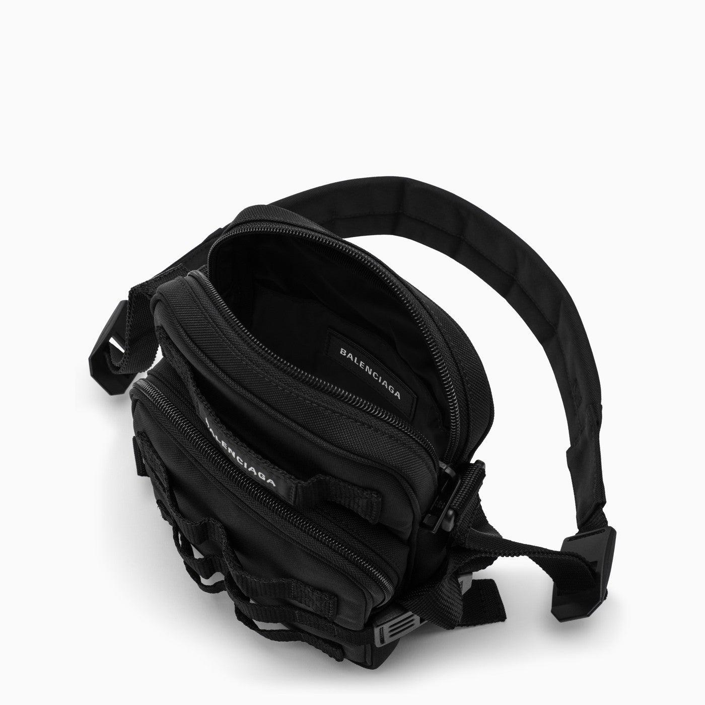 Balenciaga Army Messenger Black Nylon Shoulder Bag for Men  Lyst