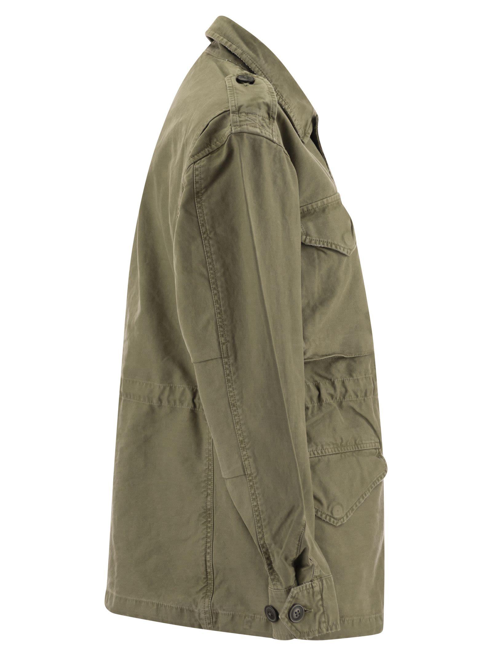 Polo Ralph Lauren Military Jacket In Split Twill in Green Lyst UK