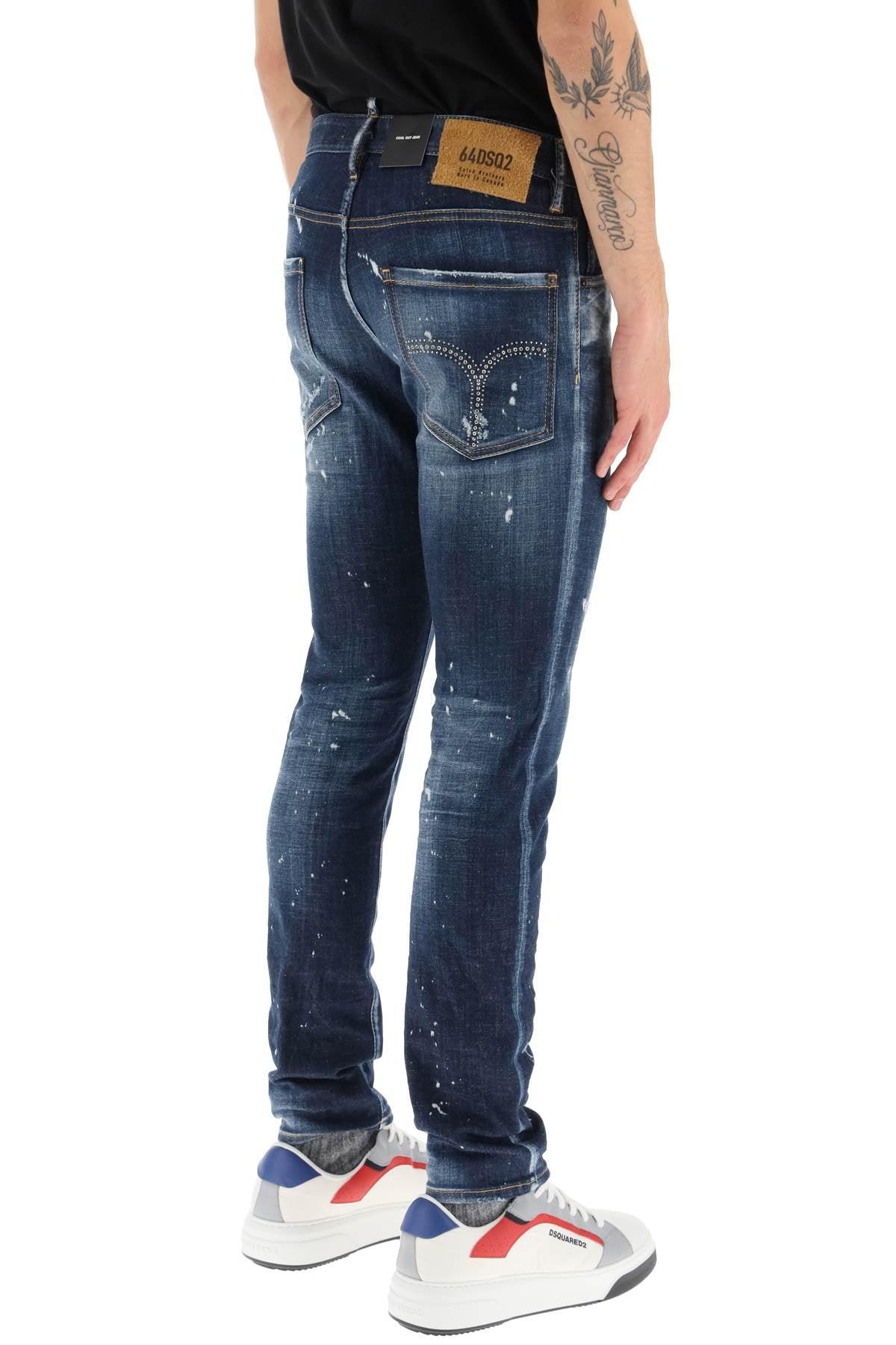 DSquared² Dark Wash Cool Guy Jeans in Blue for Men | Lyst