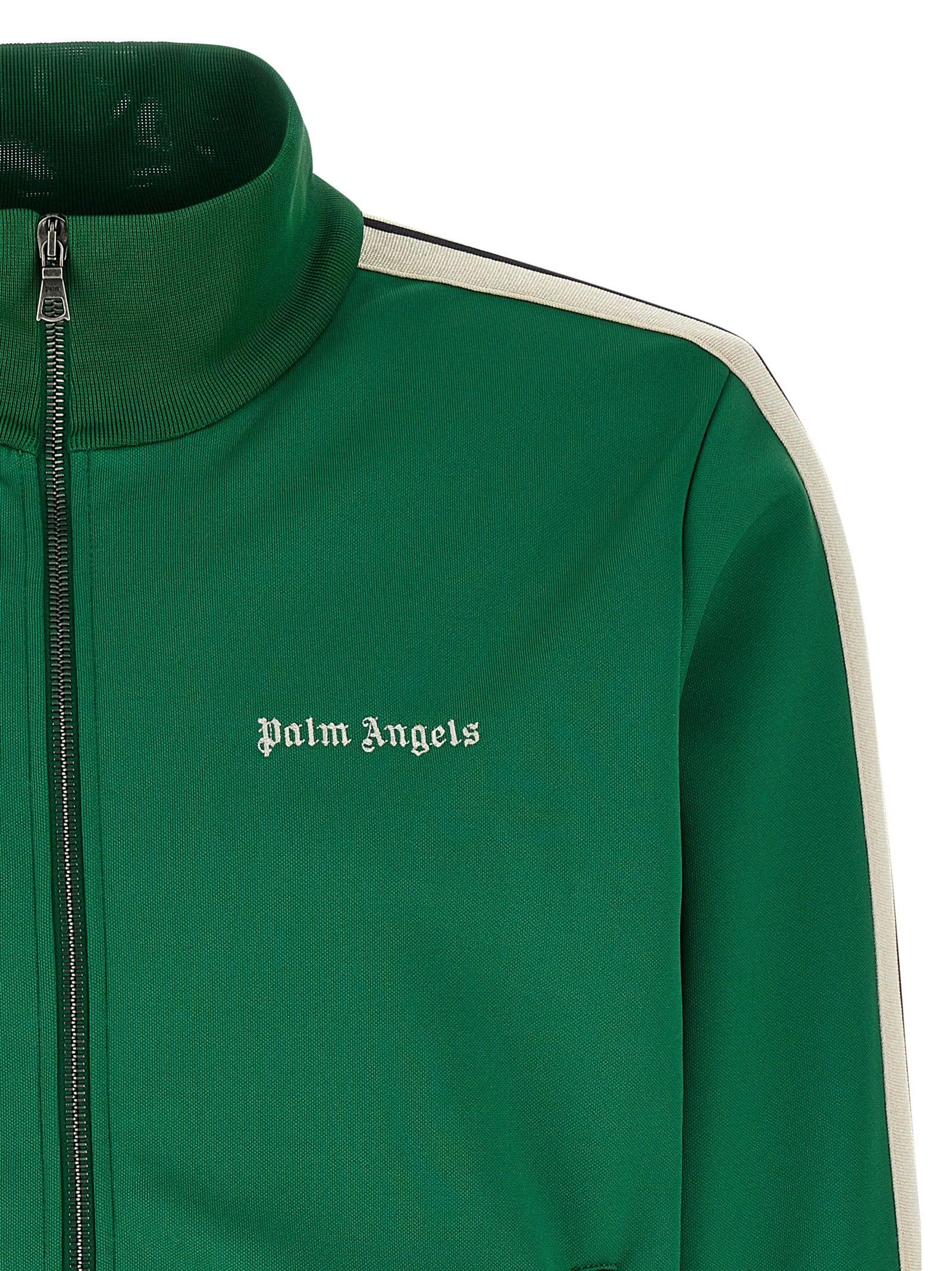 スウェット・トレーナー PALM ANGELS 'Classic Logo' sweatshirt Green Palm Angels 'Classic Logo' Sweatshirt in Green for Men