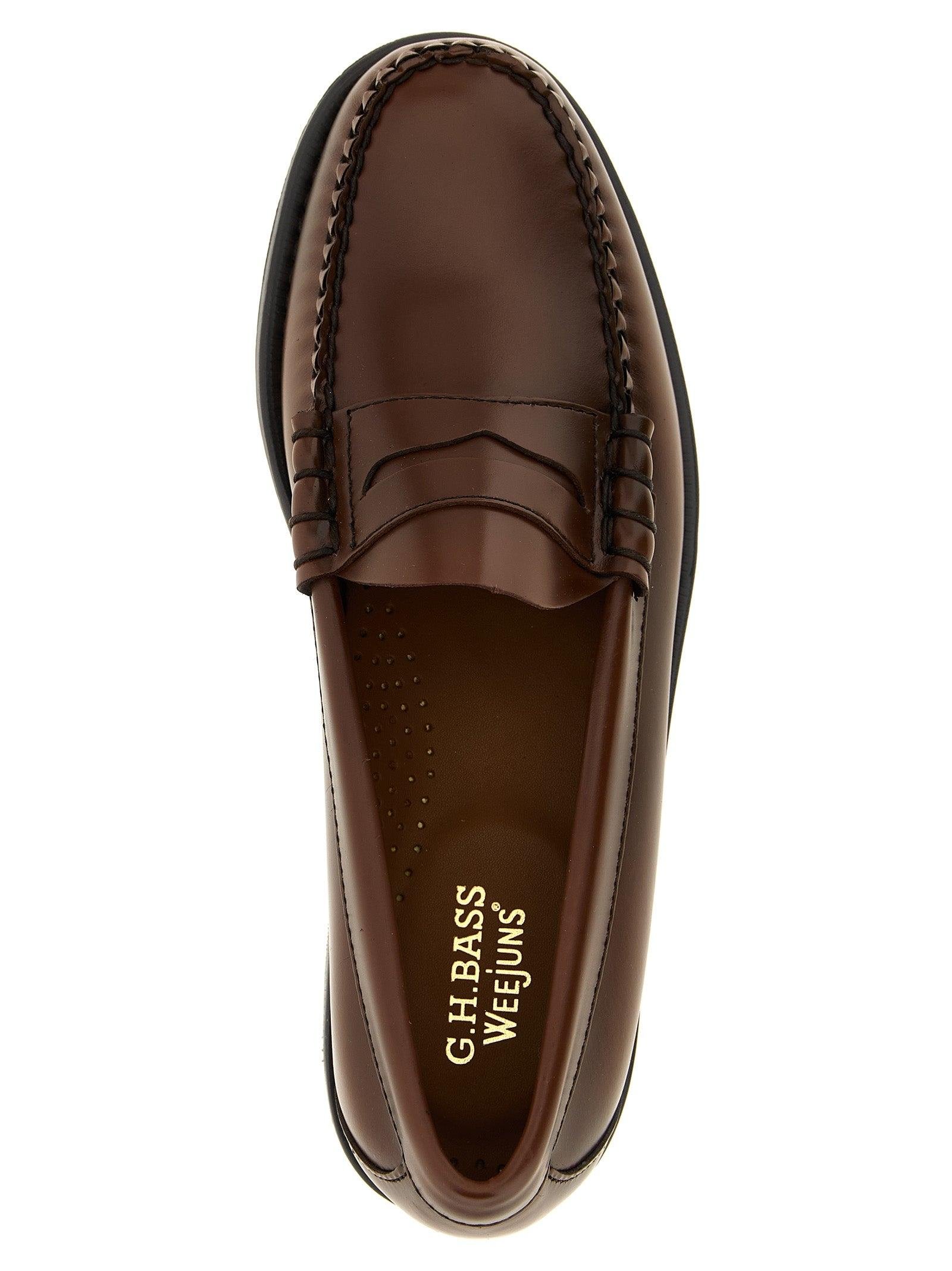Bass 'Weejuns Larson' Loafers in Brown for Men Lyst UK