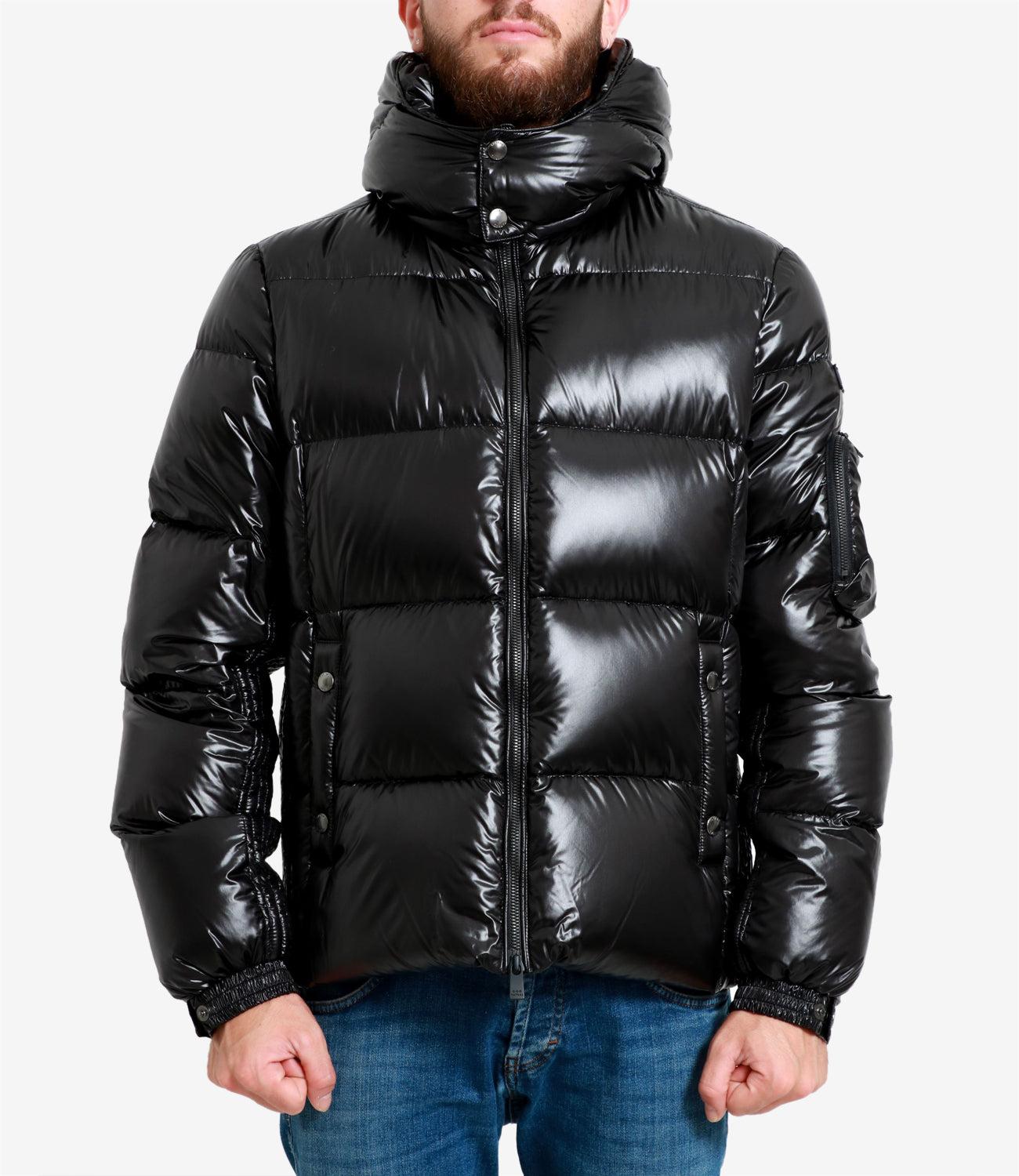 光*p様 TATRAS タトラス leather puffer jacket Oversized Faux Leather Puffer Jacket | boohoo
