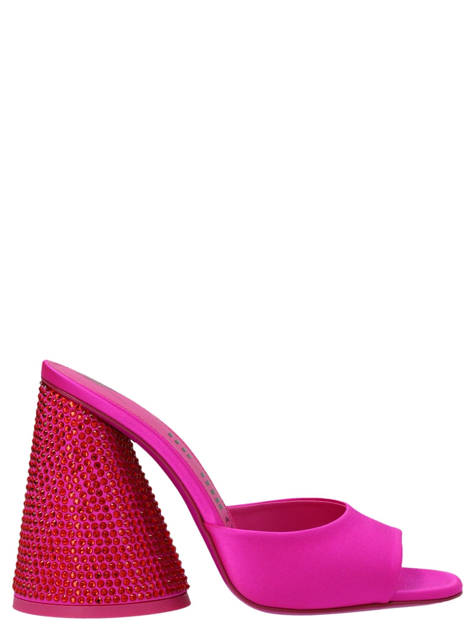 サンダル・ミュール THE ATTICO Fuchsia glitters Devon mules (227WS000G001 008) 241WS772V007_008_8.jpg?sw=206&