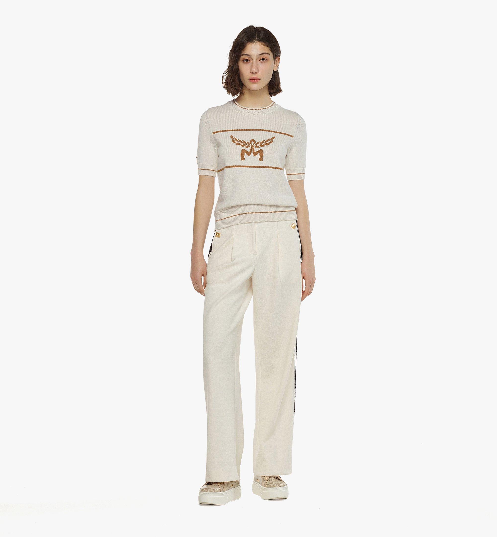 MCM Trousers in White | Lyst