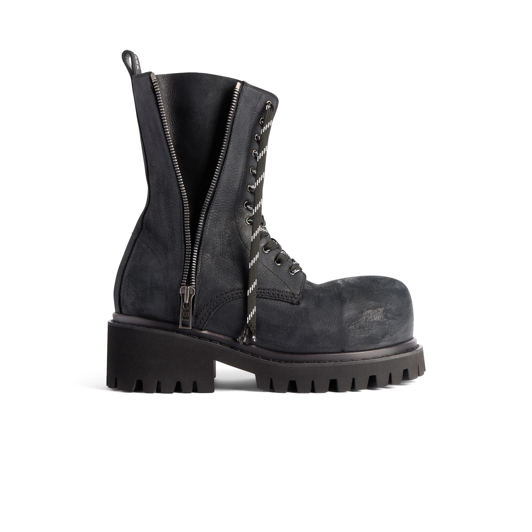Balenciaga Stomper Zipped Bootie in Black for Men | Lyst UK