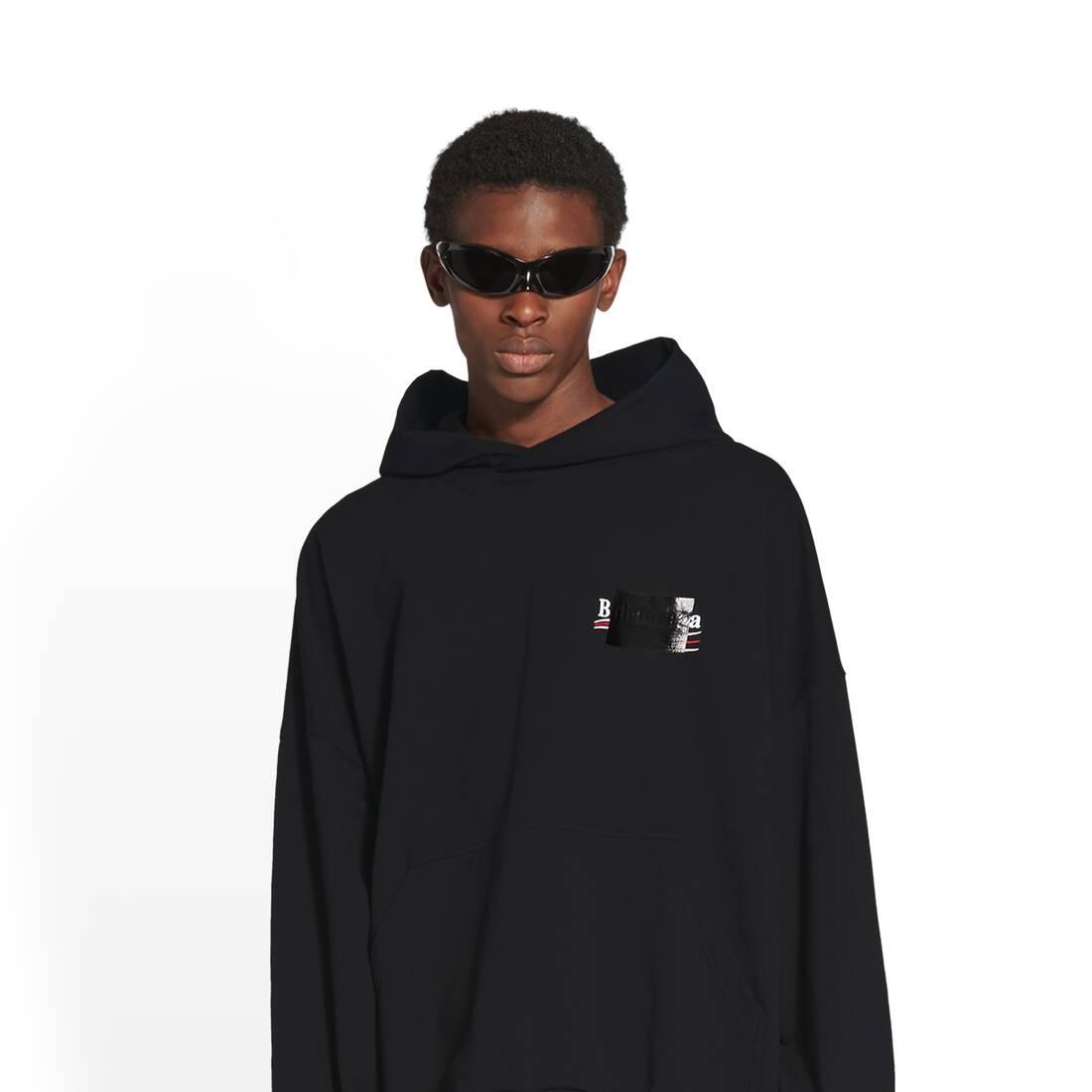 新品★BALENCIAGA■ガッファーフーディ ラージフィット Gaffer balenciaga-Black-Gaffer-Hoodie