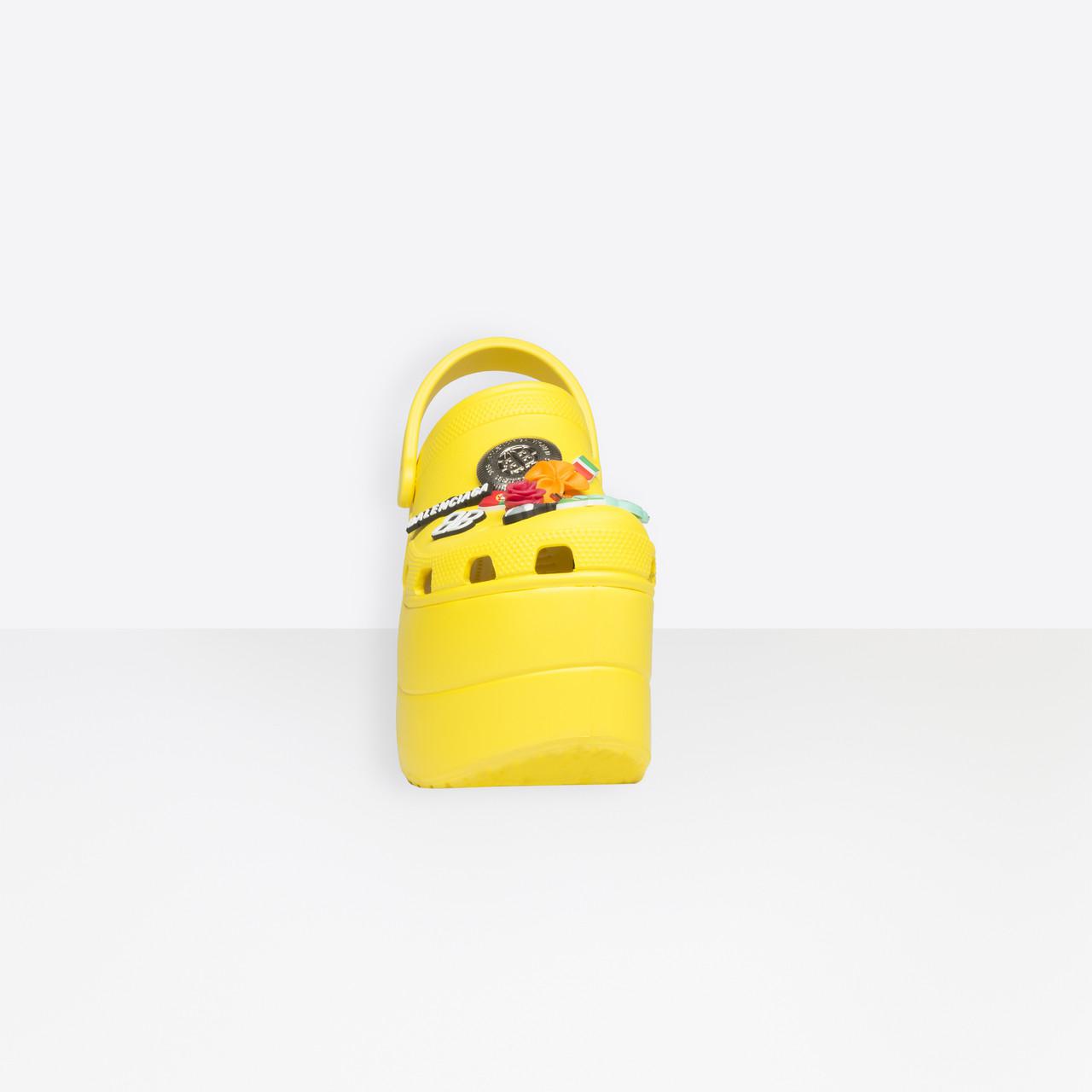 balenciaga foam platform sandals