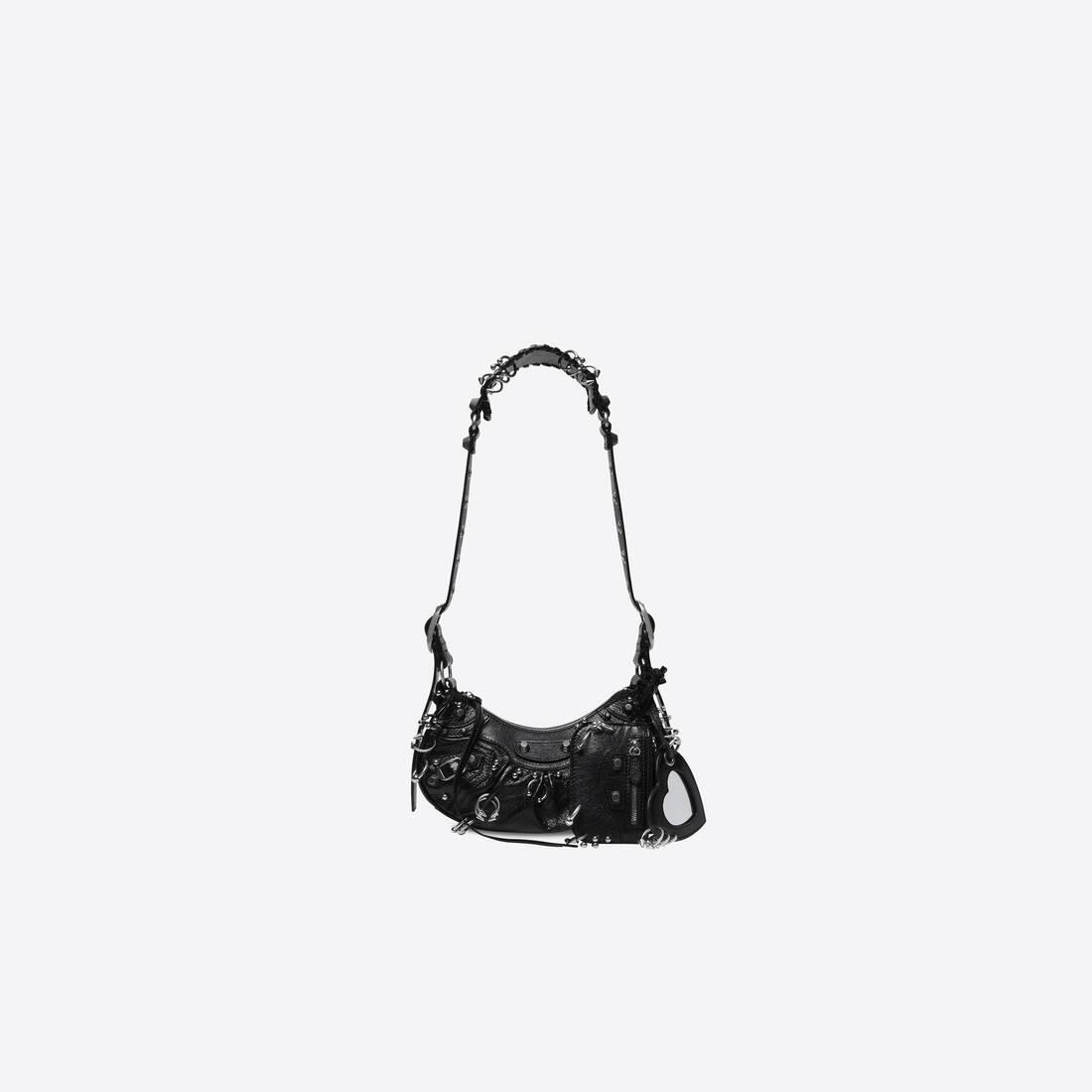 Balenciaga Le Cagole Xs Shoulder Bag With Piercing in Black | Lyst