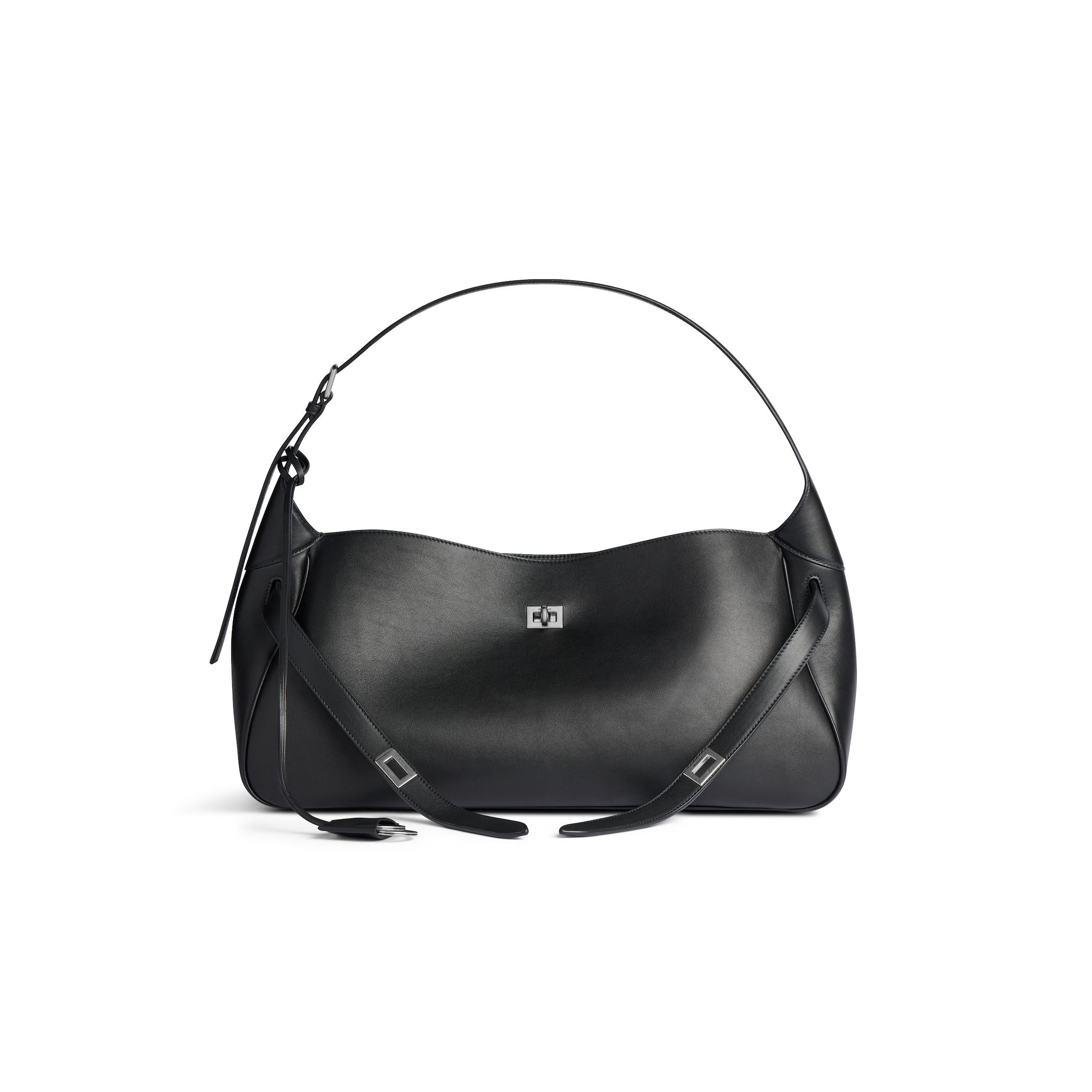 【関税&送料込】Balenciaga Black Leather Medium Bel Air Shou BALENCIAGA Bel Air medium leather tote | NET-A-PORTER