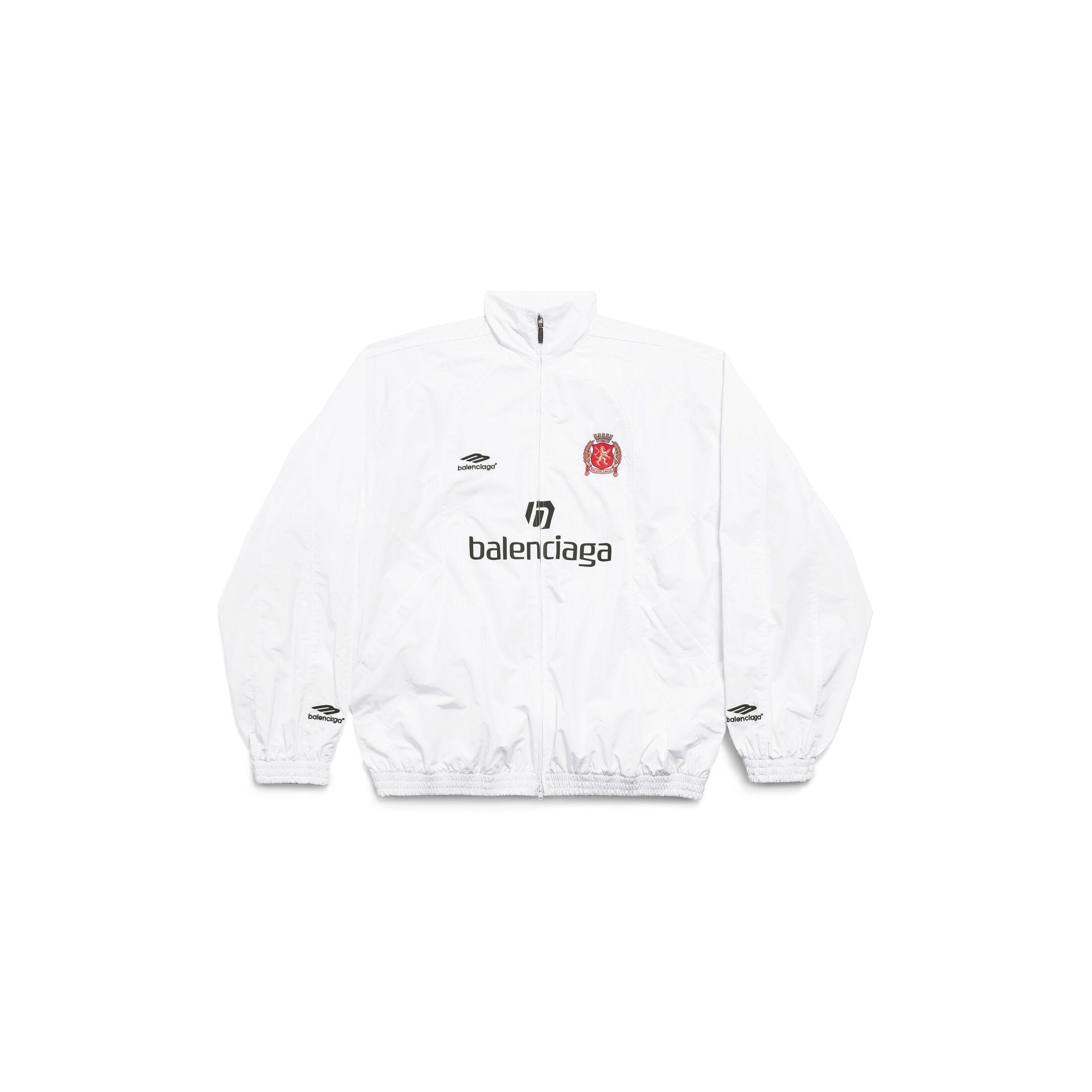 Balenciaga Tokyo Soccer Tracksuit Jacket in White for Men Lyst