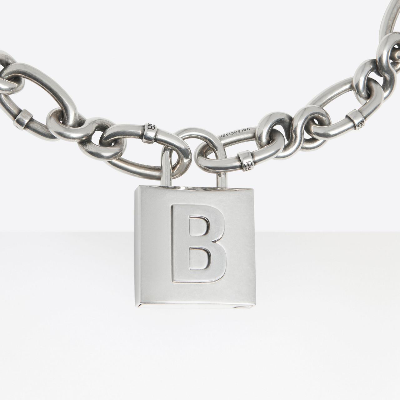 Balenciaga B Chain Necklace  Farfetch
