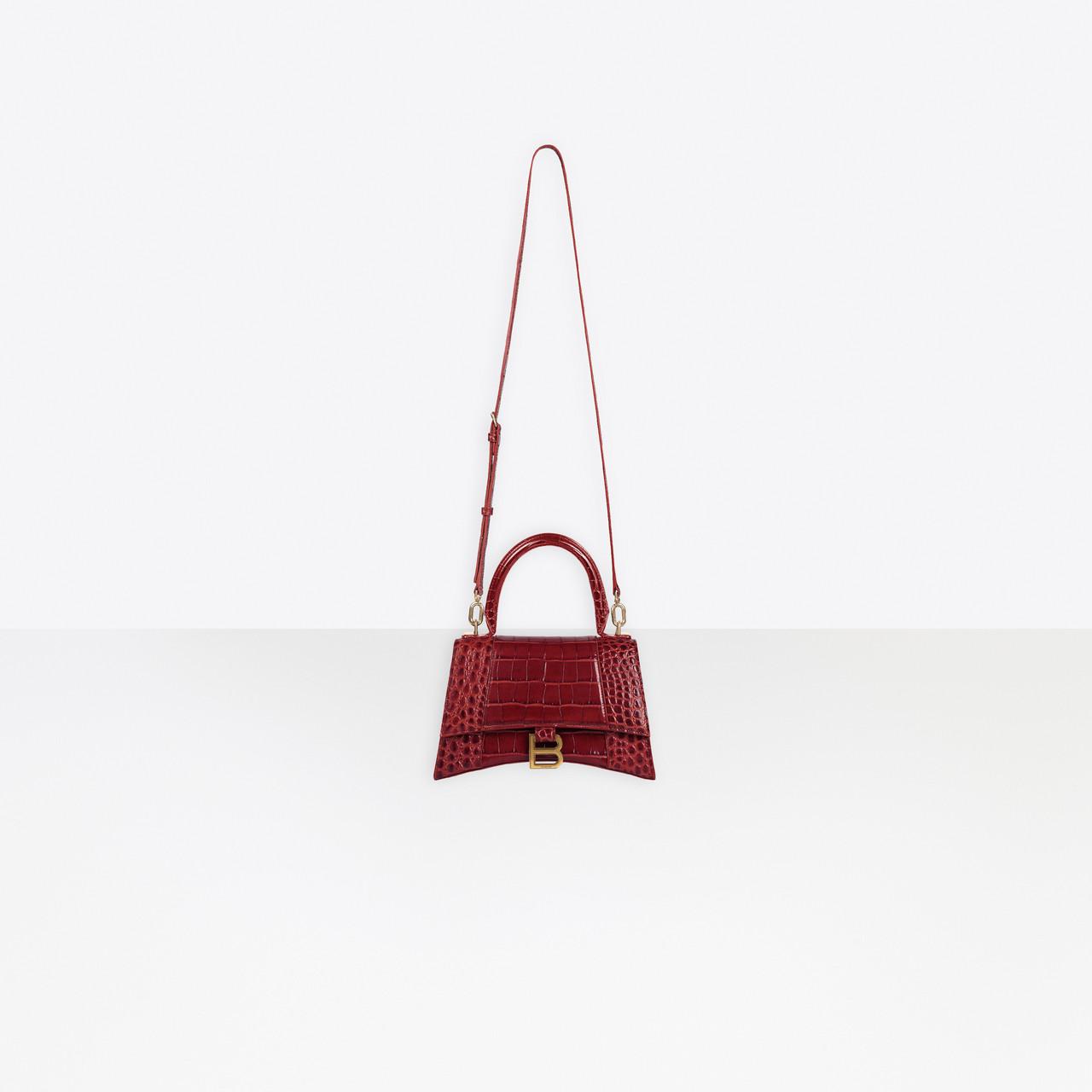balenciaga hourglass bag orange