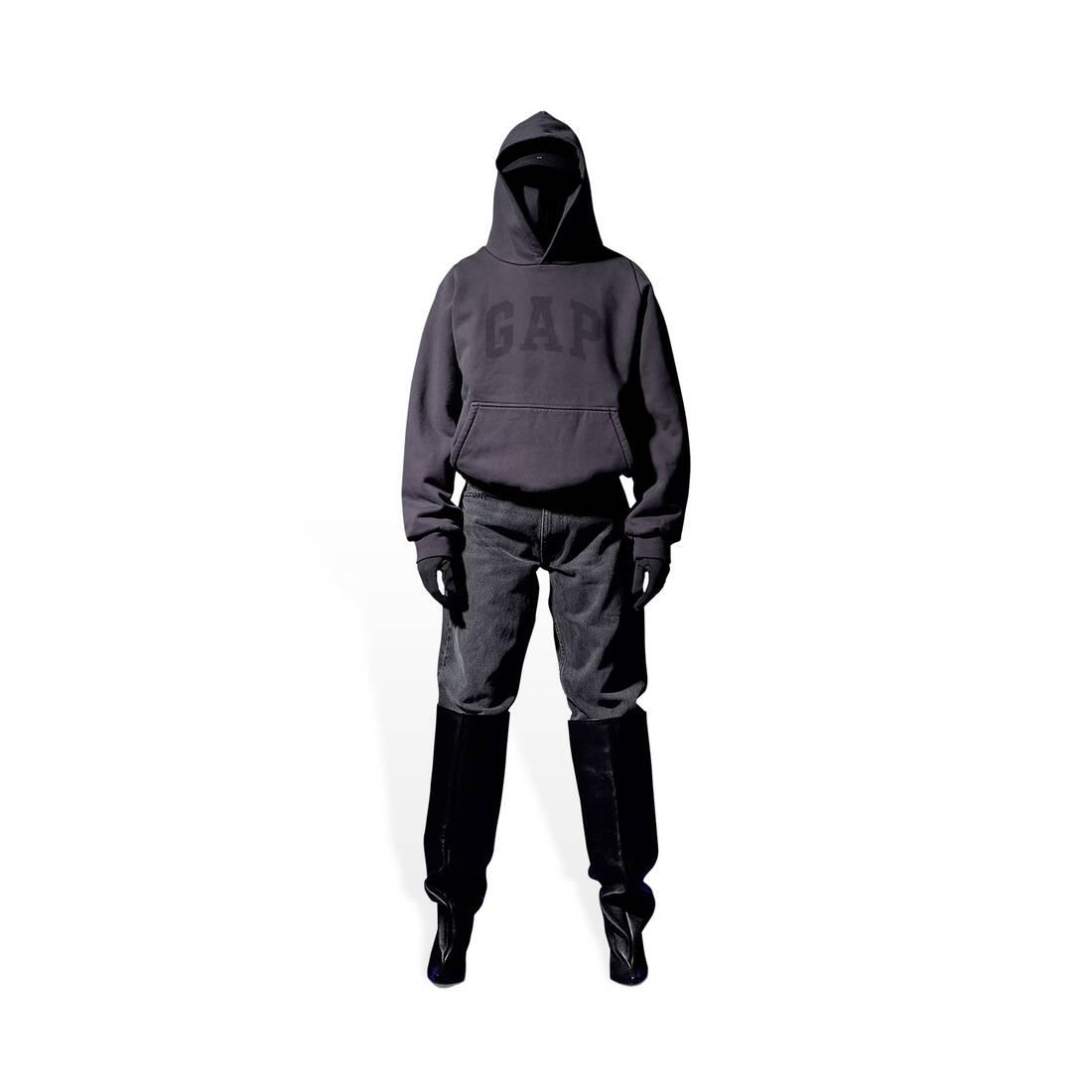 Balenciaga Yeezy Gap Engineered By Dove Shrunken Hoodie in Balenciaga Yeezy Gap Engineered By Dove Shrunken Hoodie in