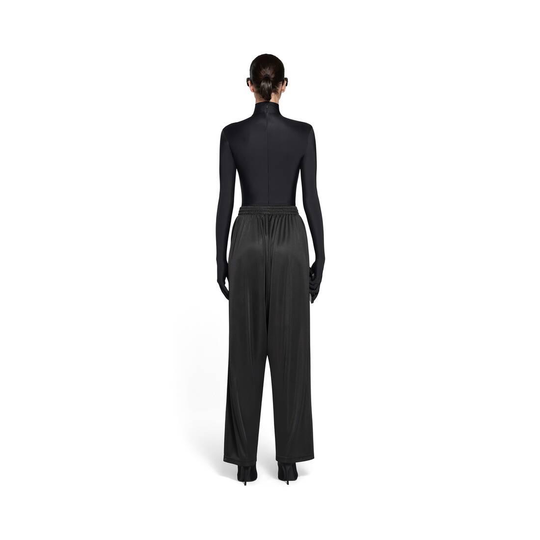Balenciaga 3b Sports Icon Fluid baggy Sweatpants in Black | Lyst