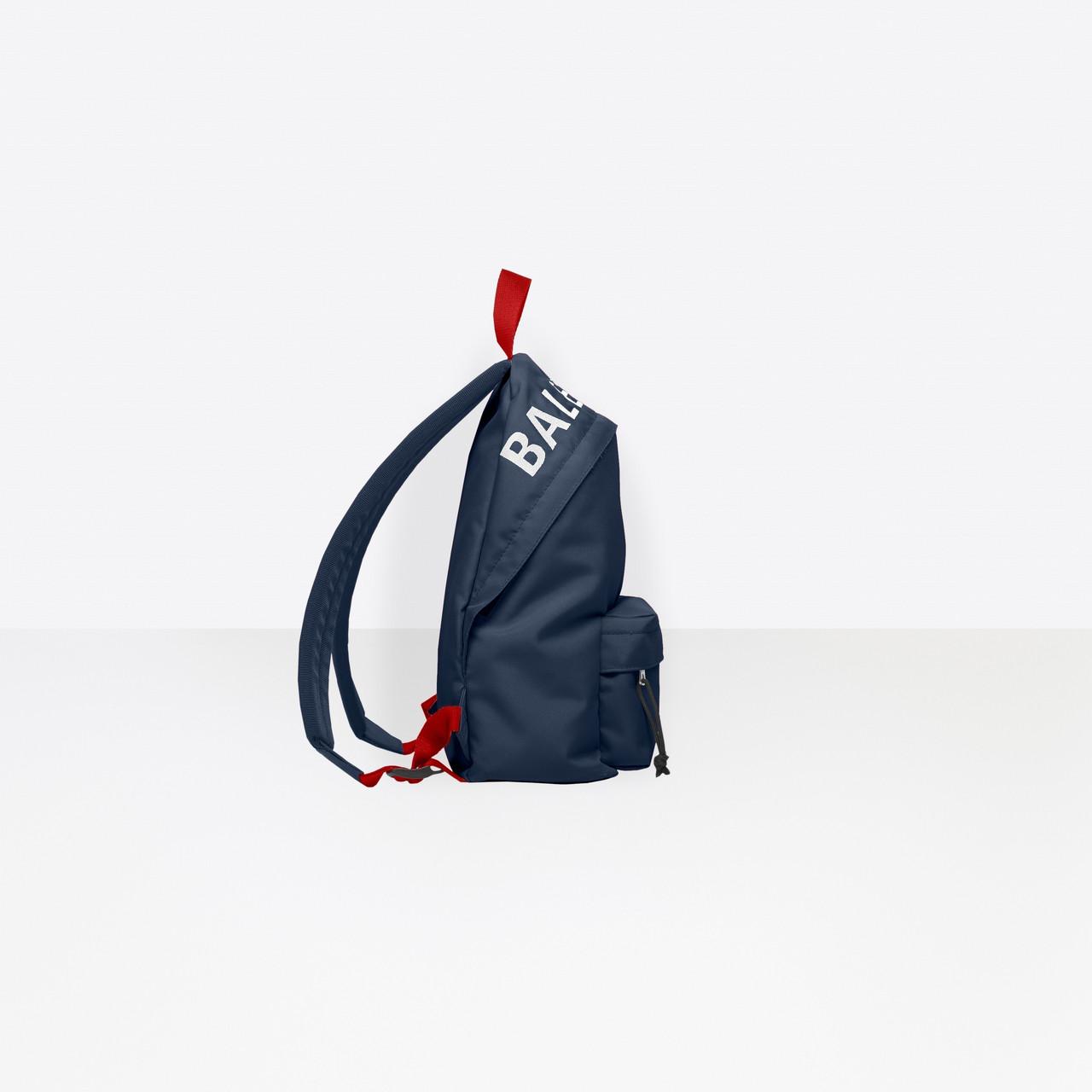 Balenciaga Wheel Bag M Navy/Red