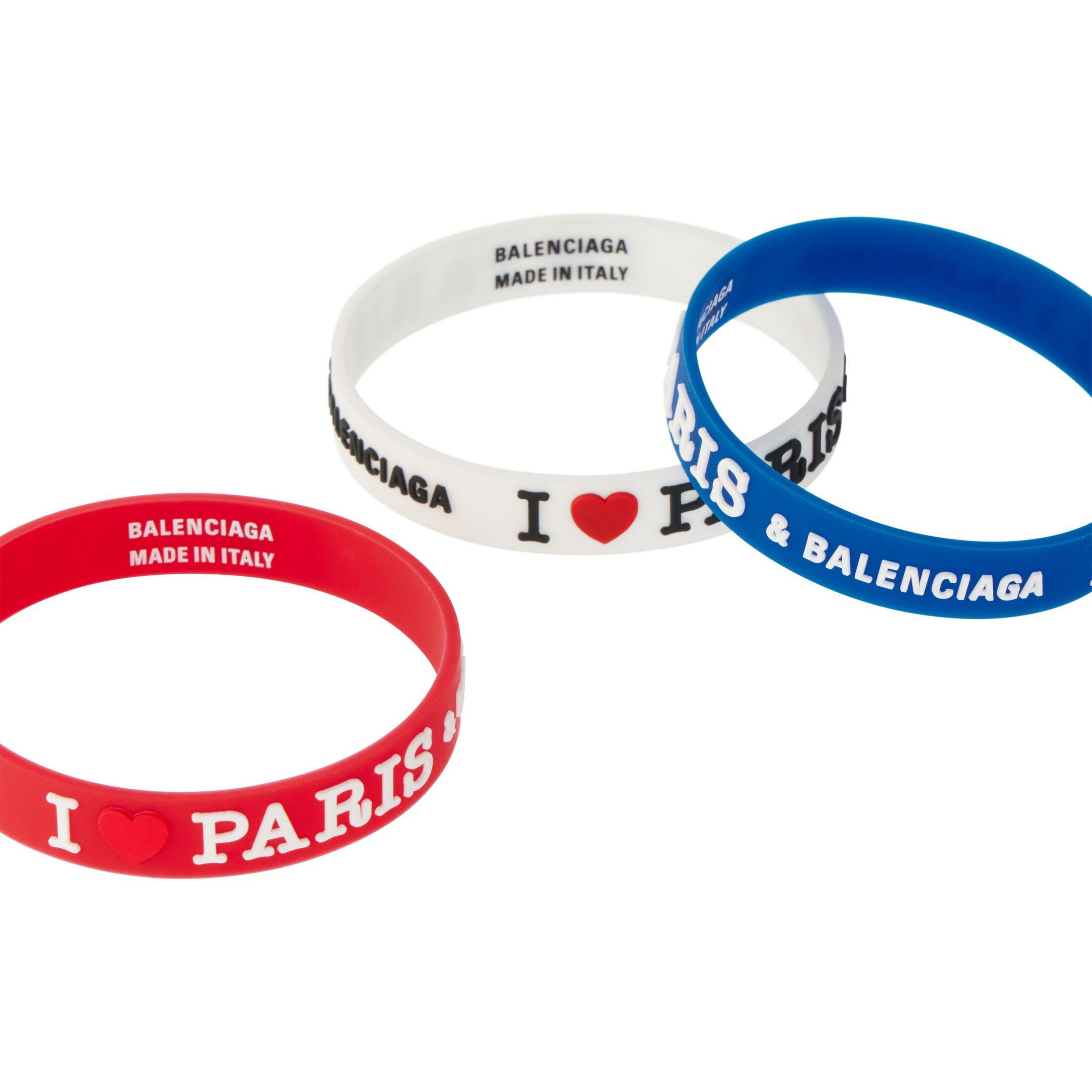Balenciaga Paris Souvenir Champion Bracelet Set in Blue | Lyst Canada