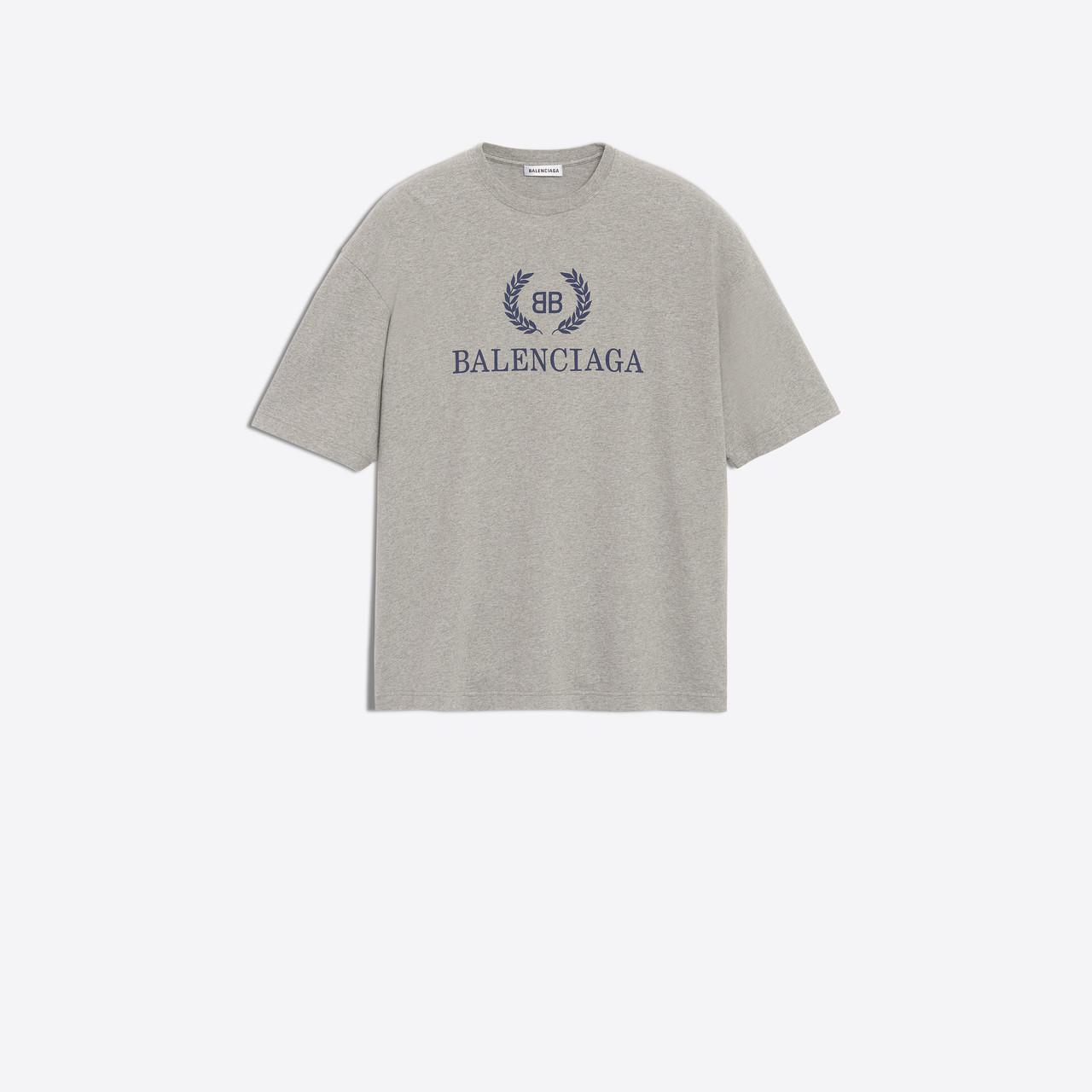 Balenciaga Cotton Bb Print T-shirt in 