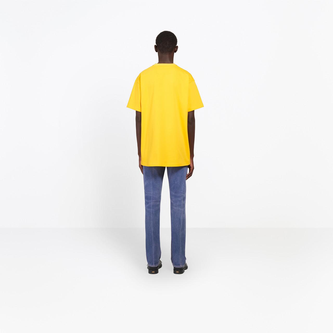 Balenciaga The Power Of Dreams T-shirt in Yellow for Men | Lyst