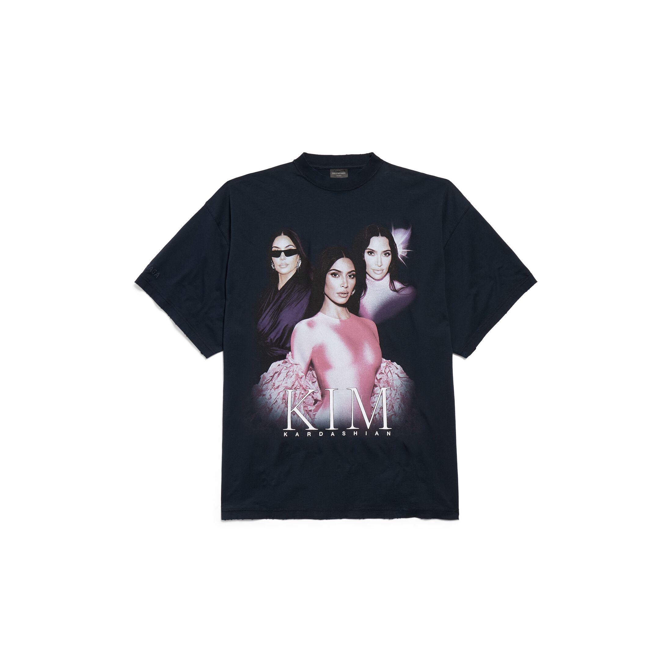 Balenciaga Kim K Shrunk T-Shirt | Lyst