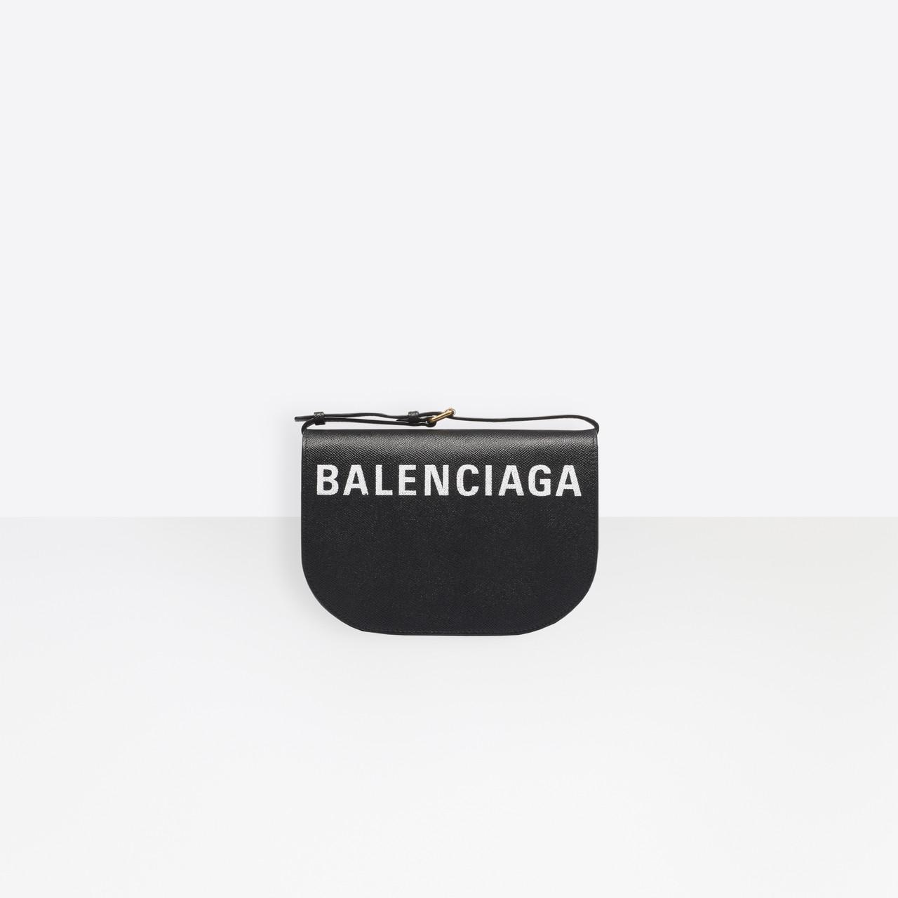 Balenciaga Leather Ville Day Bag S in Black | Lyst