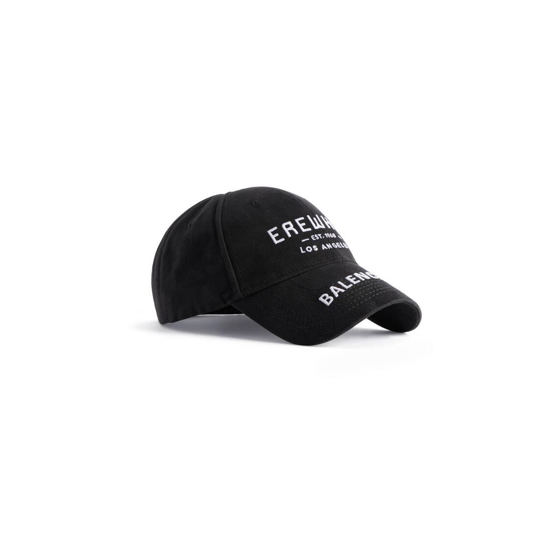 Balenciaga Erewhon® Los Angeles Cap in Black