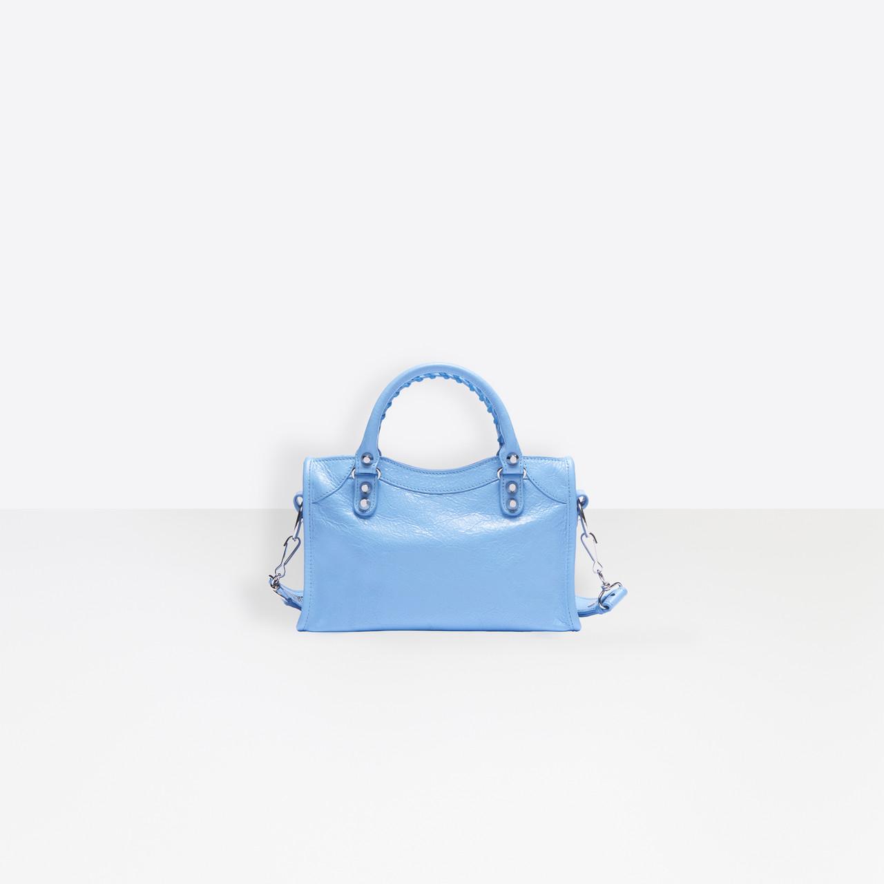 classic silver mini city logo strap