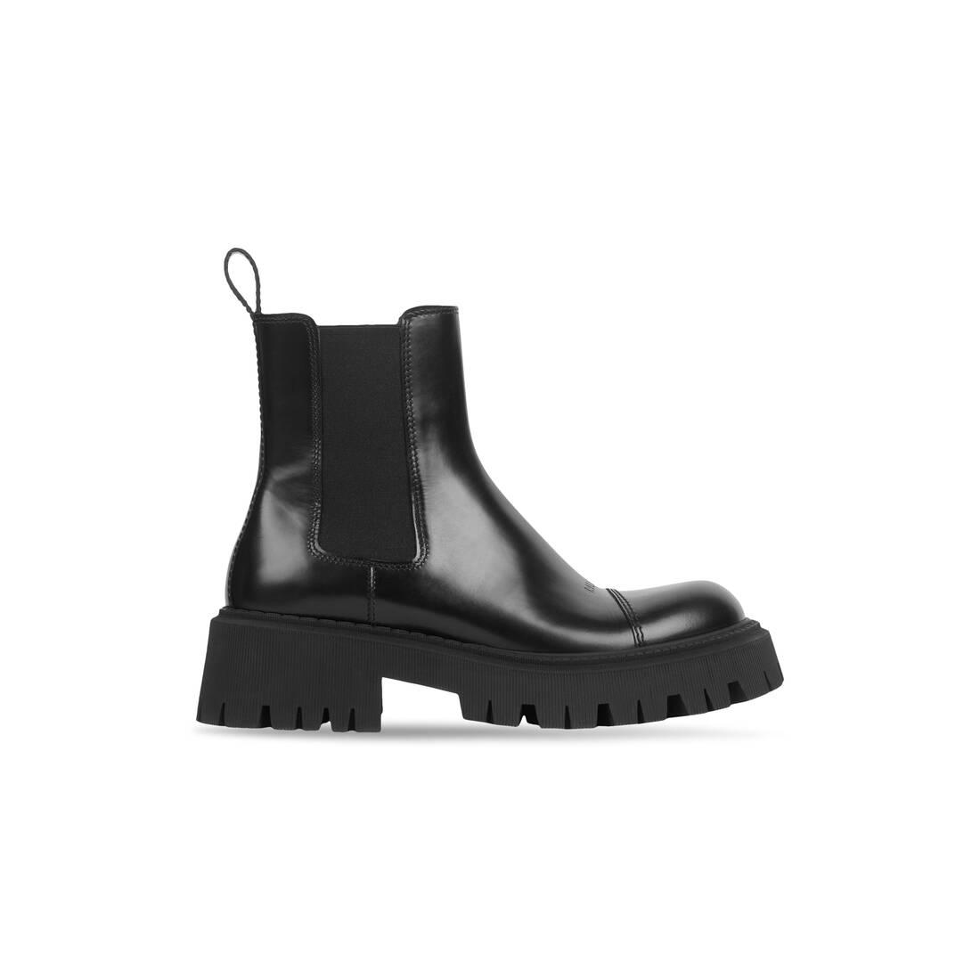 Balenciaga Tractor 20mm Boot in Black for Men | Lyst