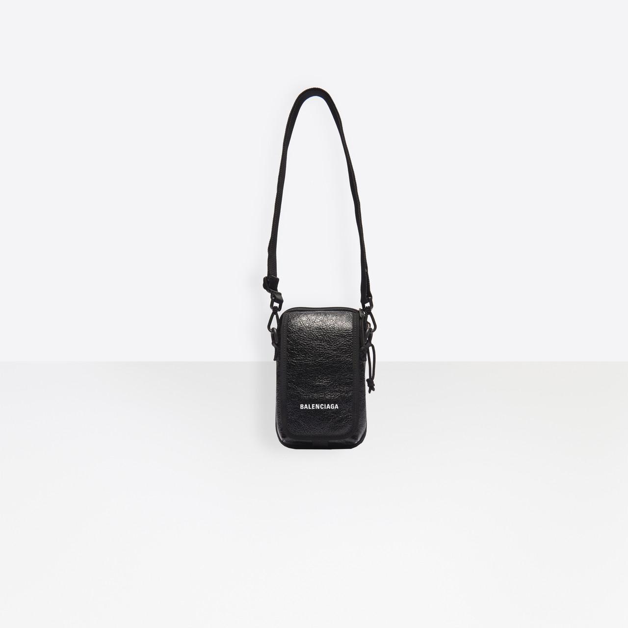balenciaga explorer crossbody pouch bag