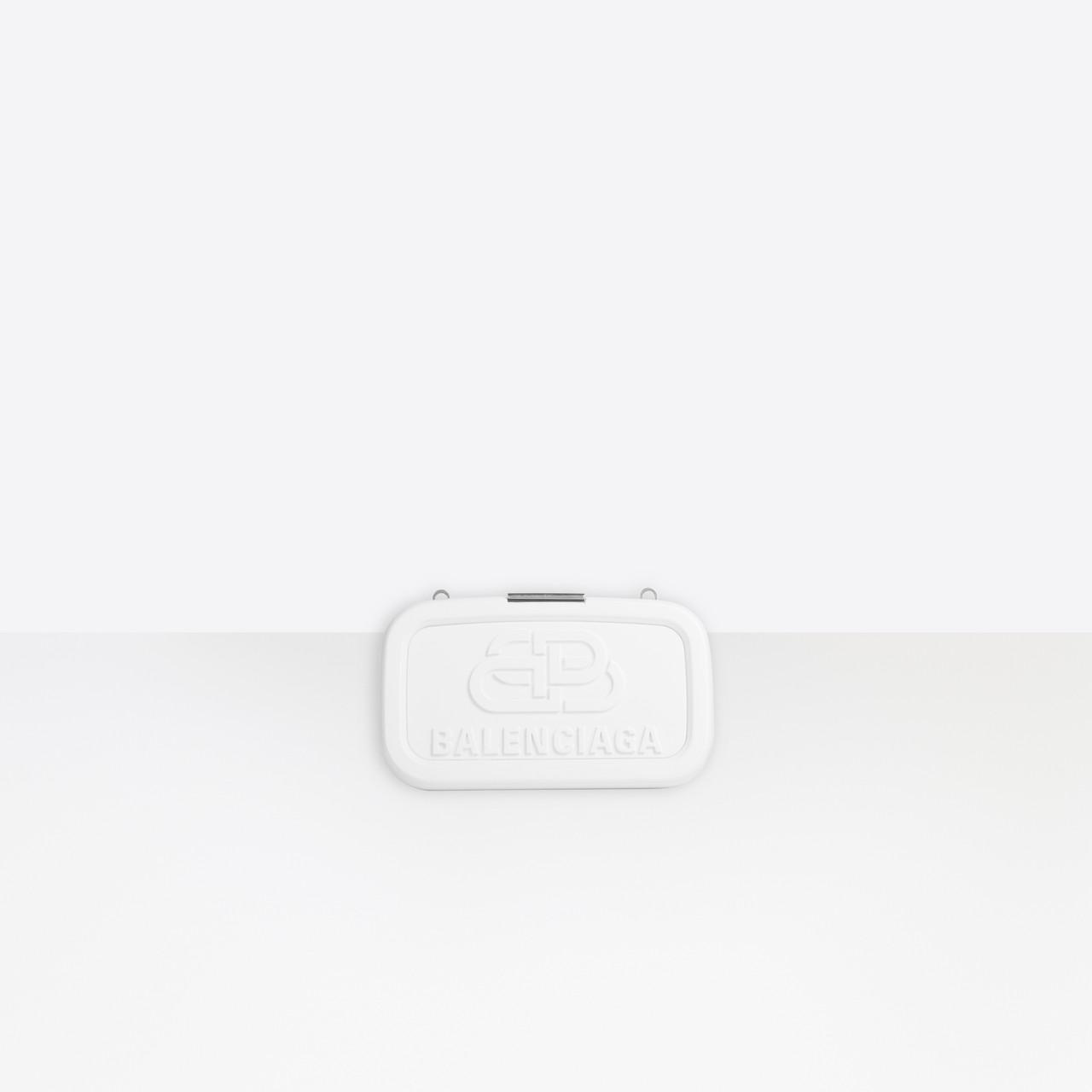 Balenciaga Lunch Box Small Clutch With Strap - Lyst
