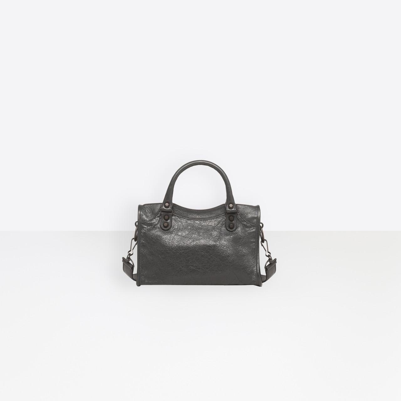 balenciaga city small grey