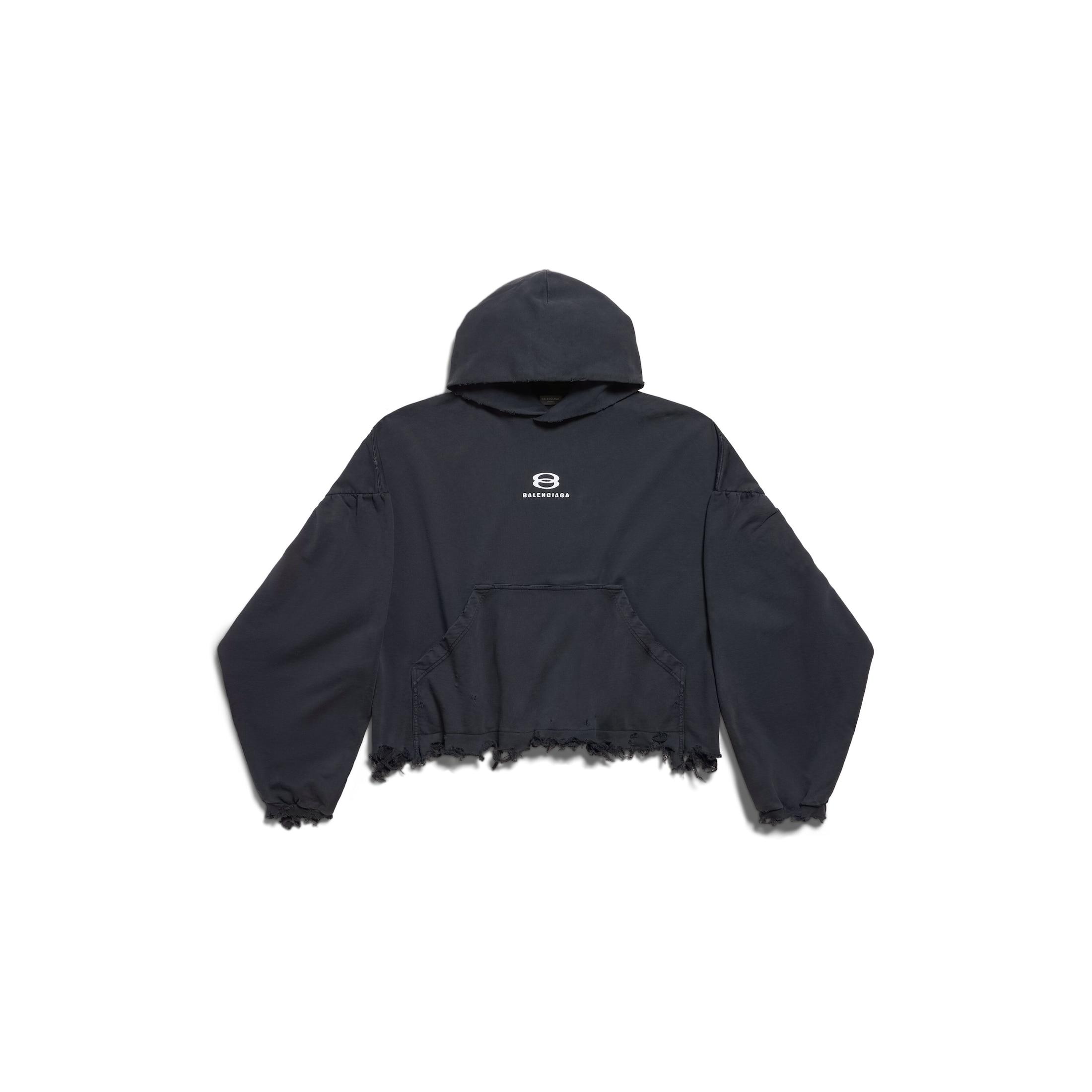Balenciaga cropped hoodie deals