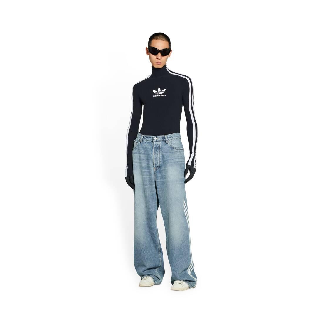 Balenciaga / Adidas Large baggy Pants in Blue Lyst