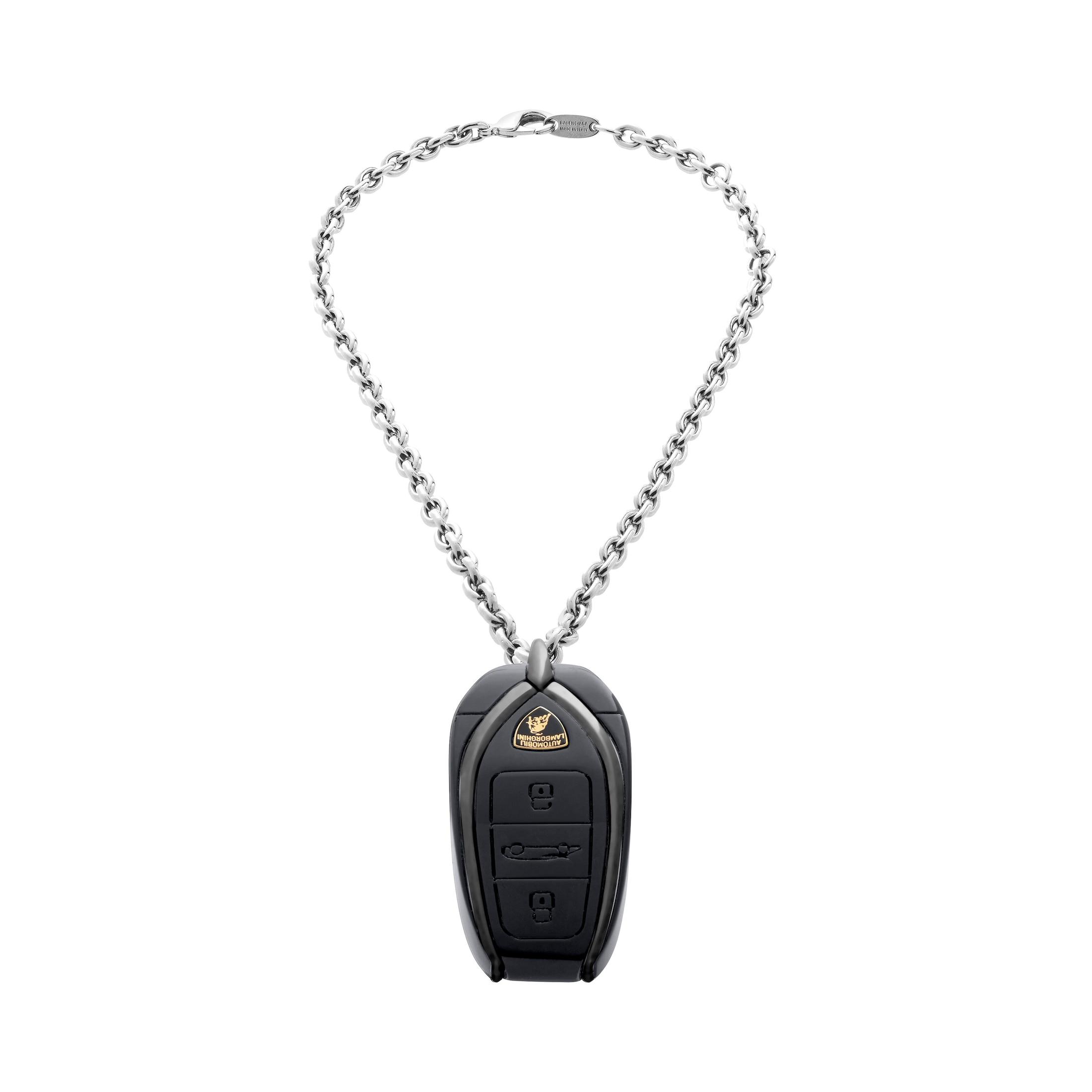 BALENCIAGA Automobili Lamborghini キーリング Balenciaga Automobili Lamborghini Car Key Necklace in Metallic | Lyst