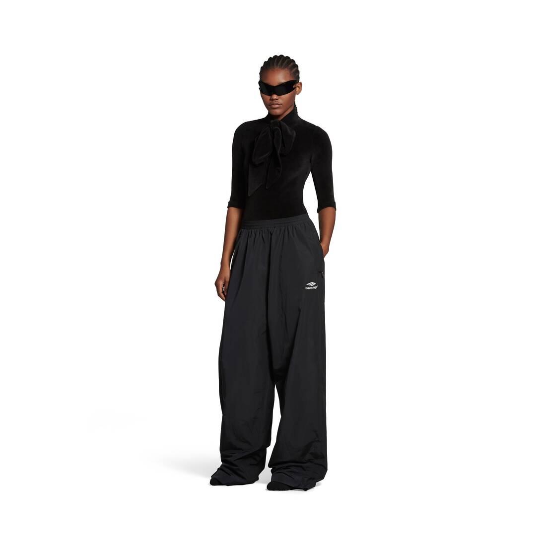 Balenciaga 3b Sports Icon Tracksuit Pants in Black | Lyst