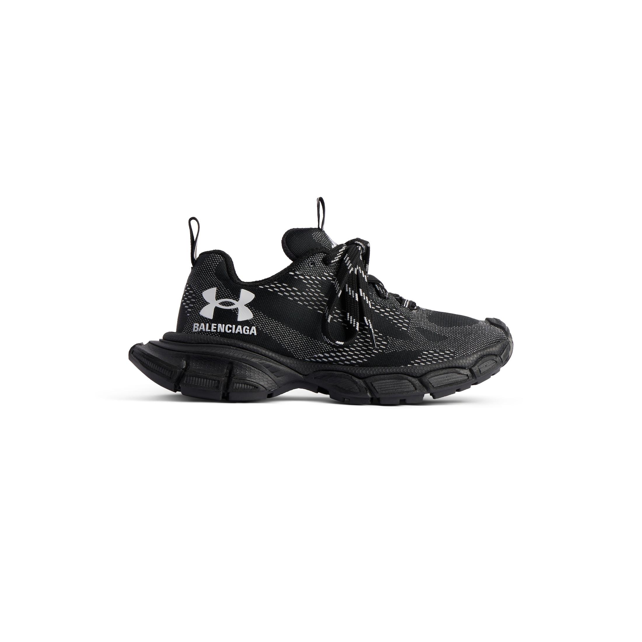 BALENCIAGA × Under Armour 3XL Knit スニーカー 関税送料込 Balenciaga x Under Armour 3XL Knit Trainer - Black / White