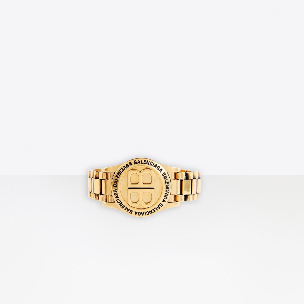 Balenciaga Time Bracelet in Metallic | Lyst