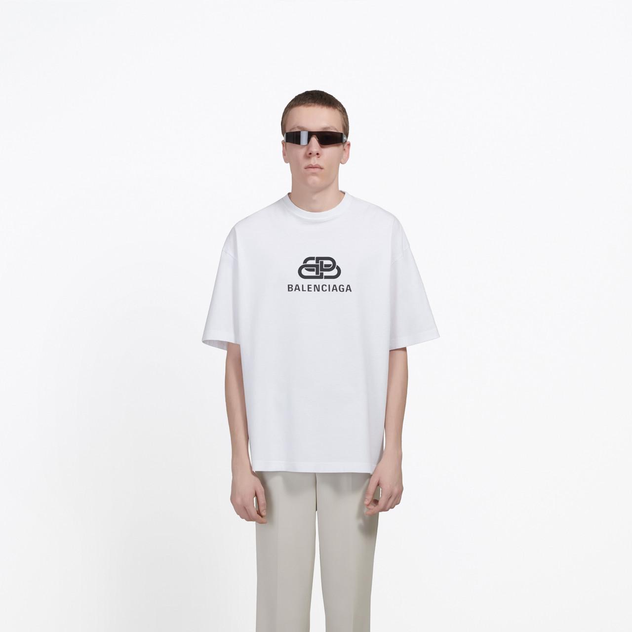 Balenciaga Bb T-shirt in White for Men | Lyst