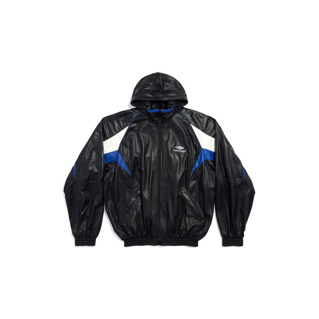 Balenciaga 3b Sports Icon Tracksuit Jacket in Blue | Lyst