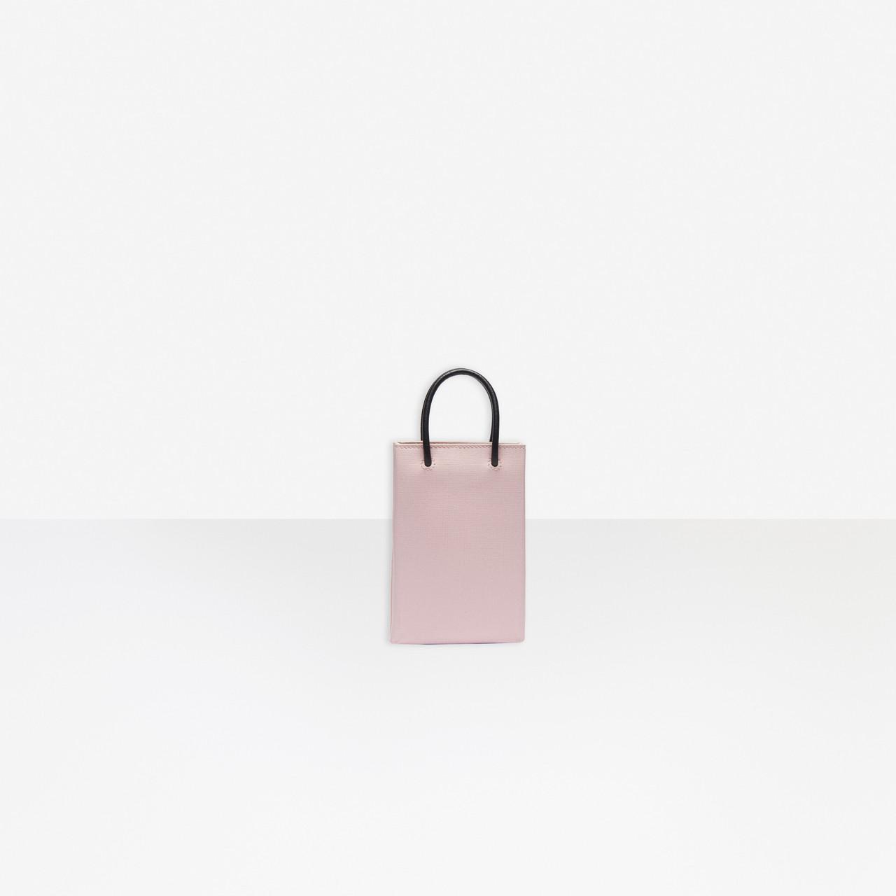 balenciaga phone bag pink