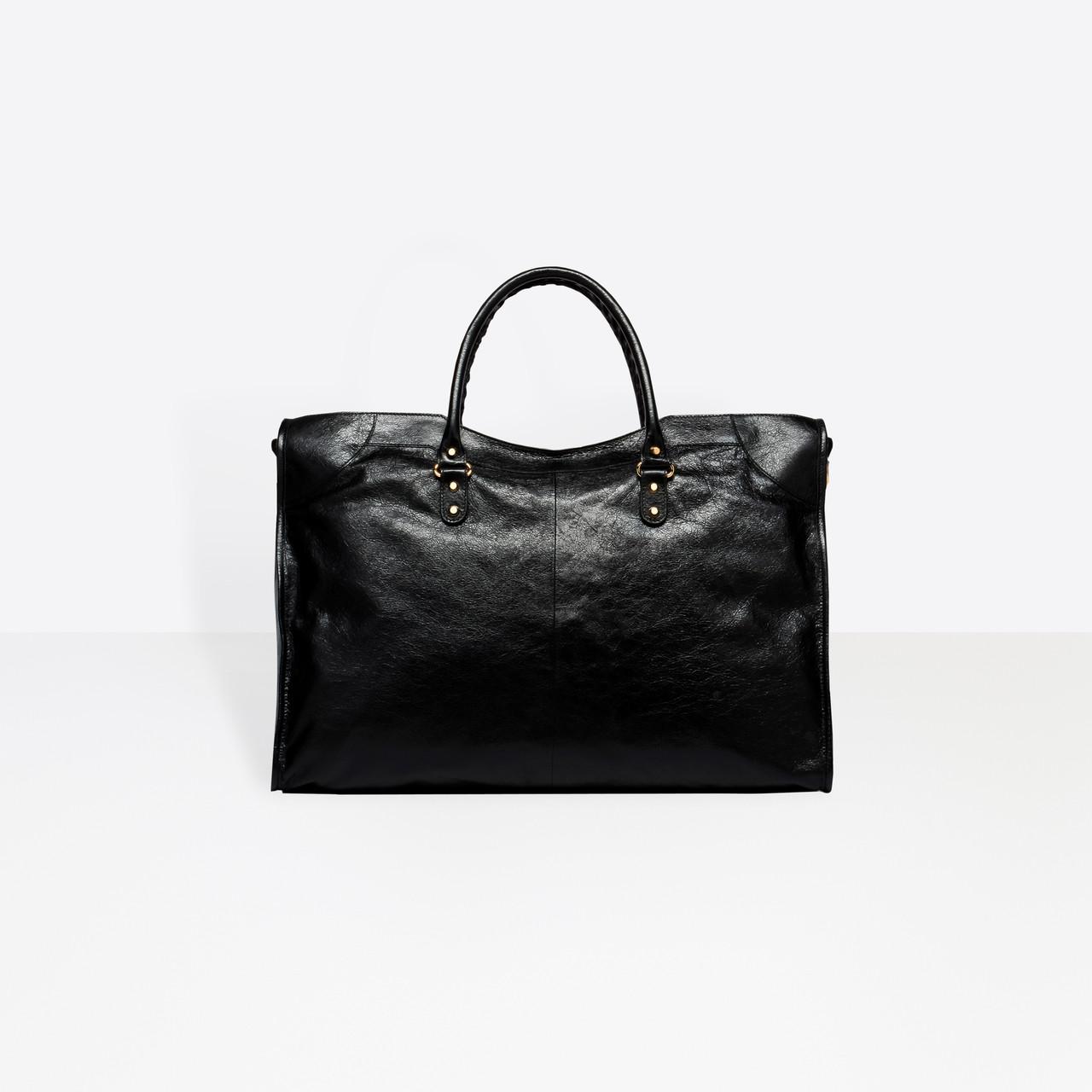 balenciaga classic city black