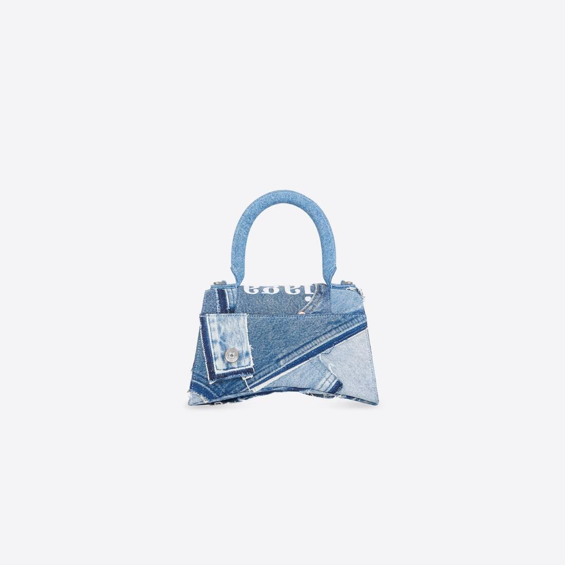 Balenciaga Blue BB Monogram Small Hourglass Bag - ShopStyle