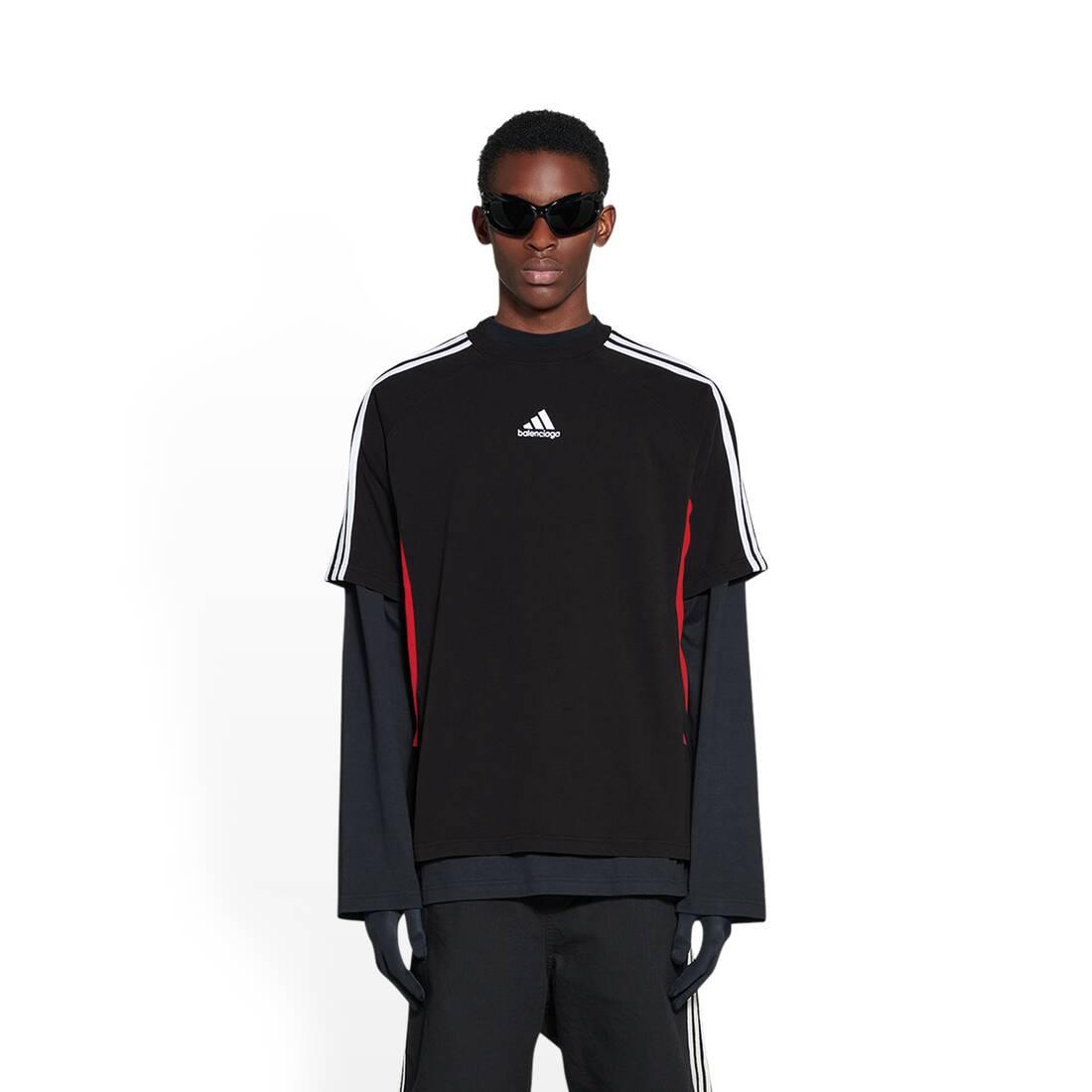 Balenciaga x adidas T-Shirt Medium Fit Black Men's - FW22 - US
