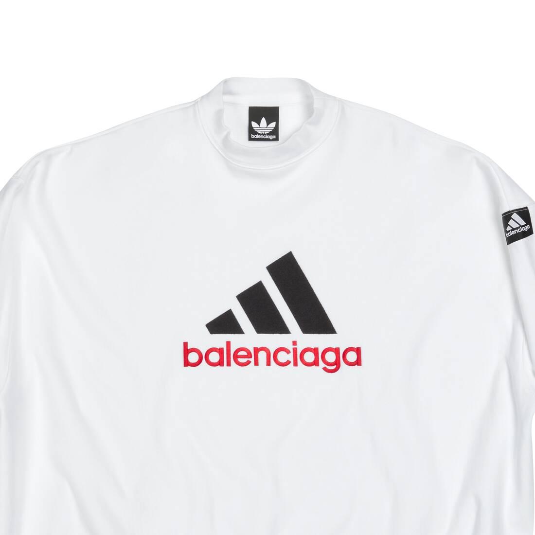 Balenciaga / Adidas Sweatshirt Oversized in White for Men | Lyst