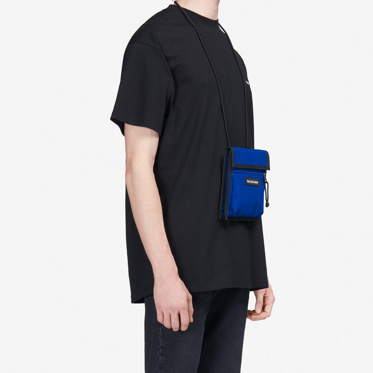 Balenciaga Explorer Pouch Strap Nylon in Blue for Men | Lyst
